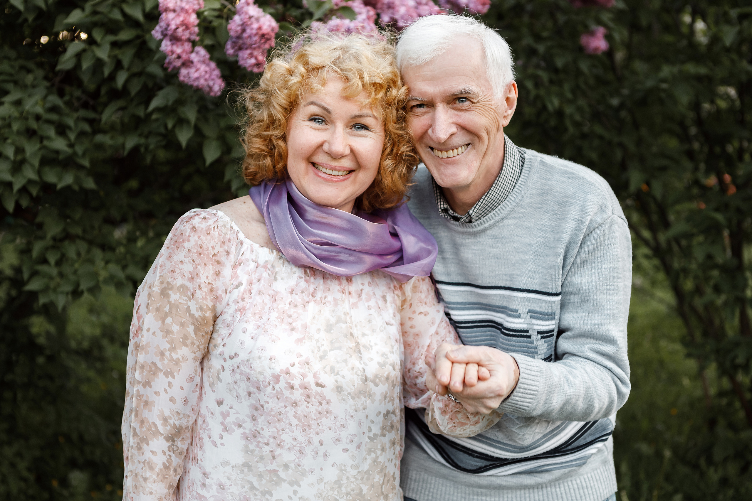 Виктор и Юлия сиреневый сад. Фотограф в Москве Дмитрий Жарков