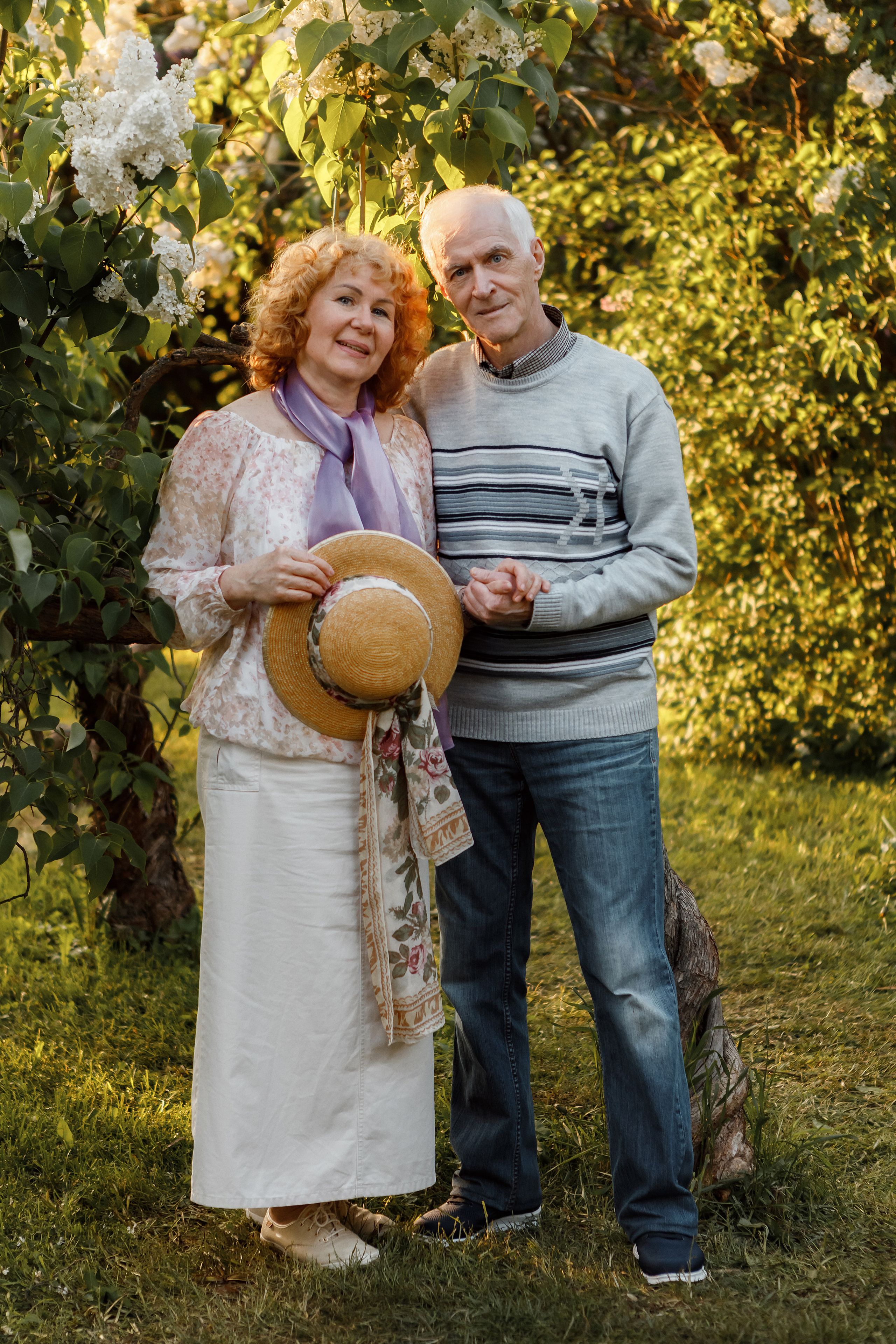Виктор и Юлия сиреневый сад. Фотограф в Москве Дмитрий Жарков