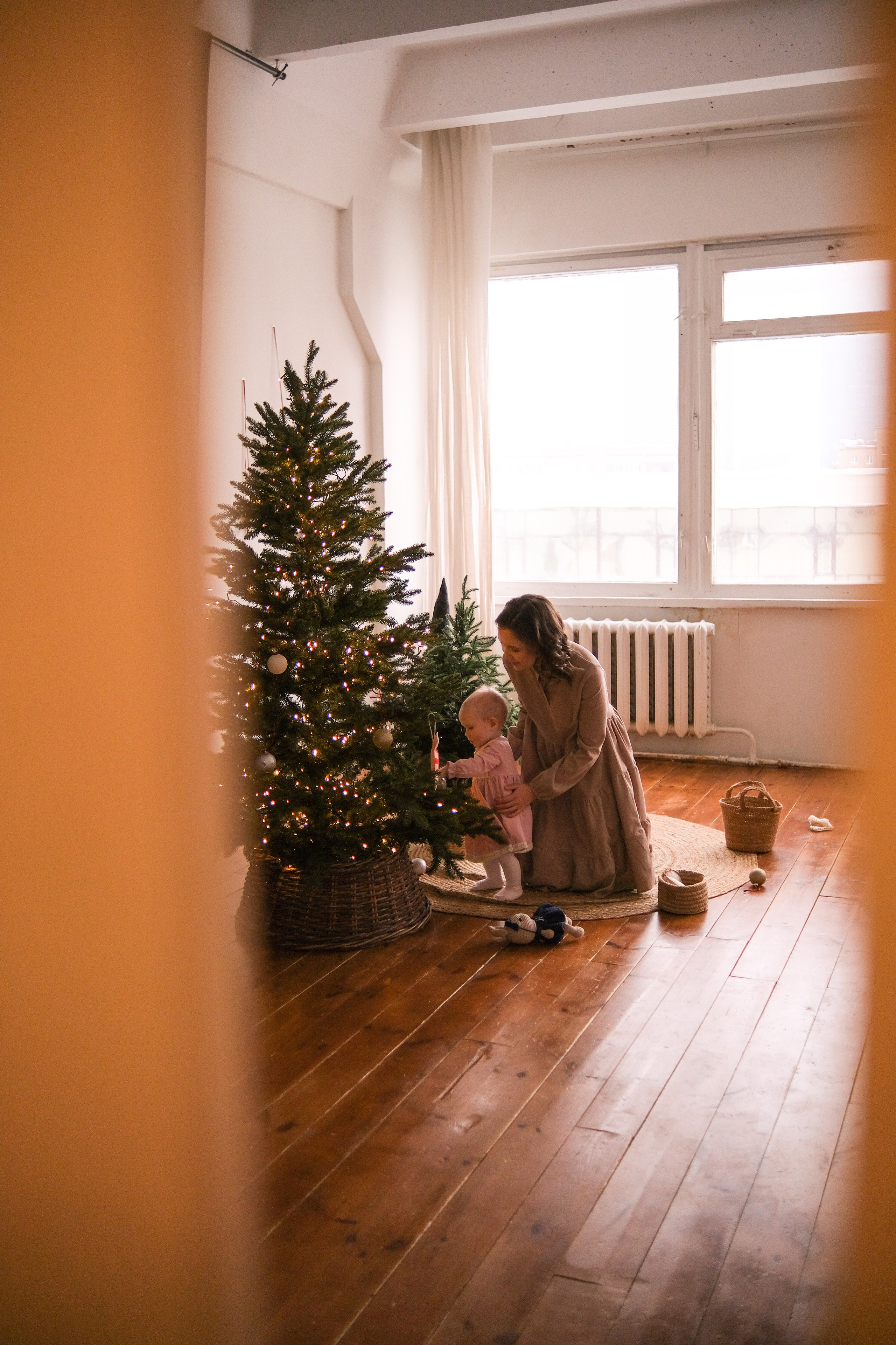 Елена и Ника. Семейный детский ньюборн фотограф в Москве Марта Петрова