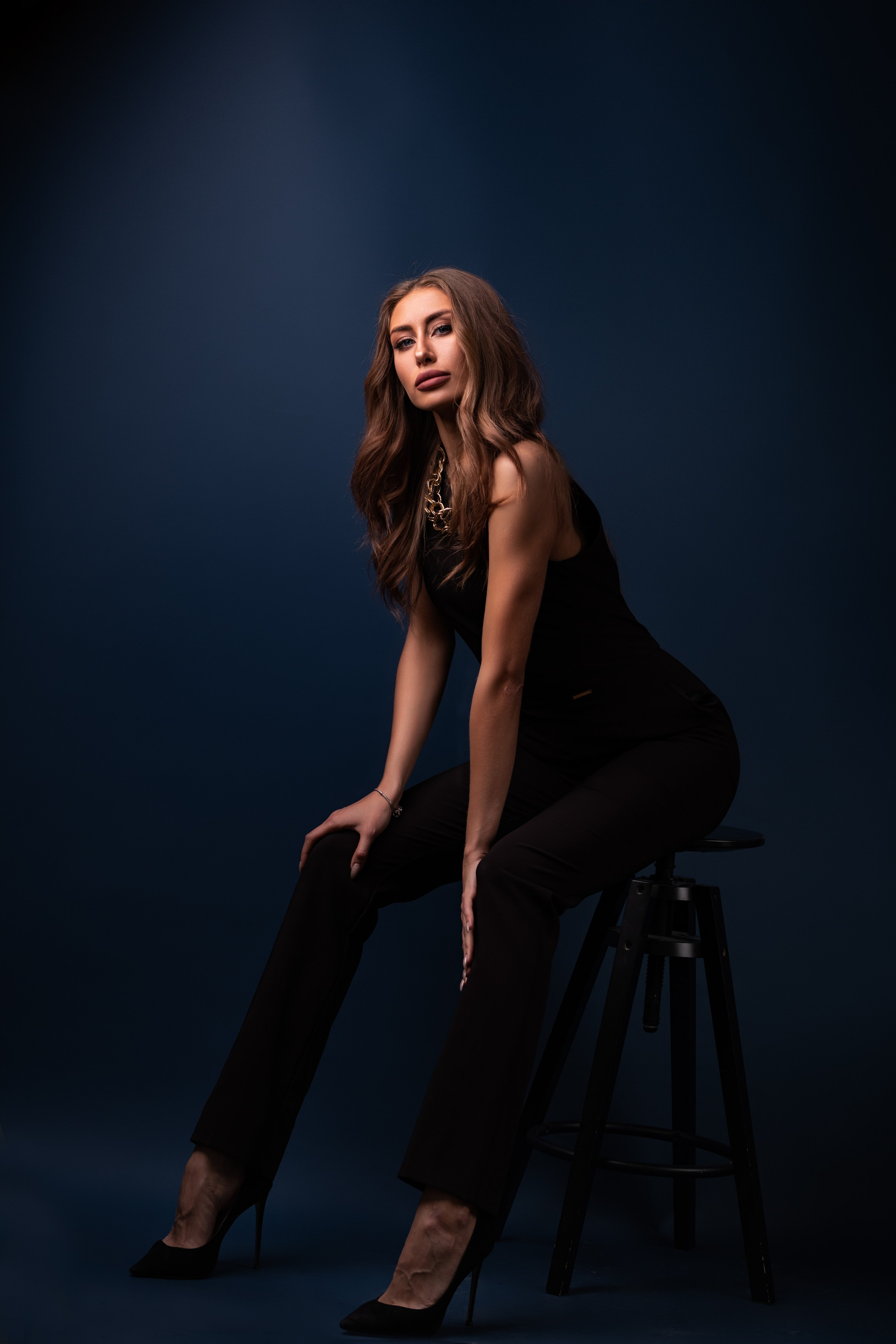 Студийная съемка с Яной на циклораме для «себя»