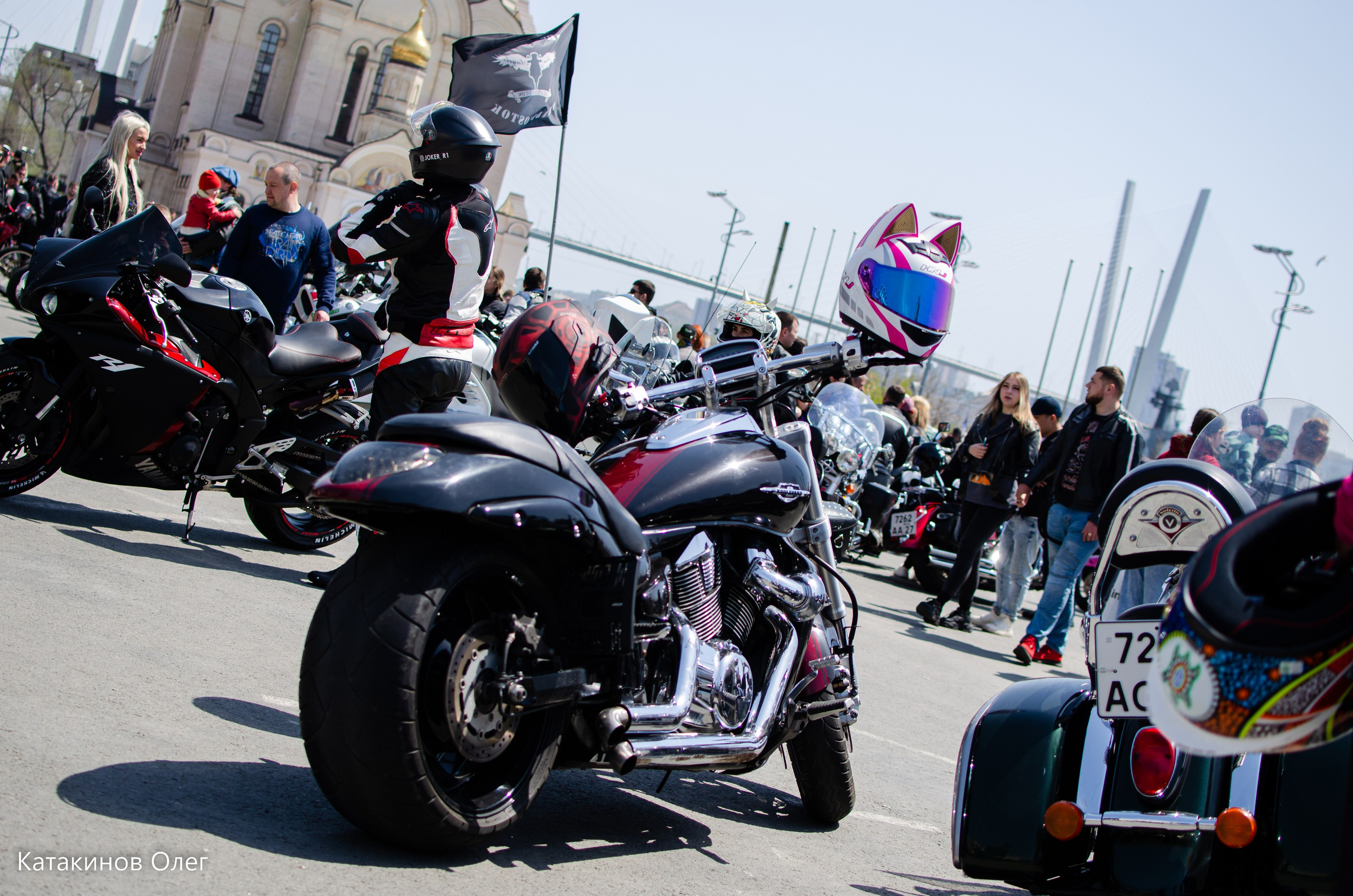Открытие байкерского сезона 2024. Олег Катакинов| Репортажный фотограф в городе у моря (Владивосток)