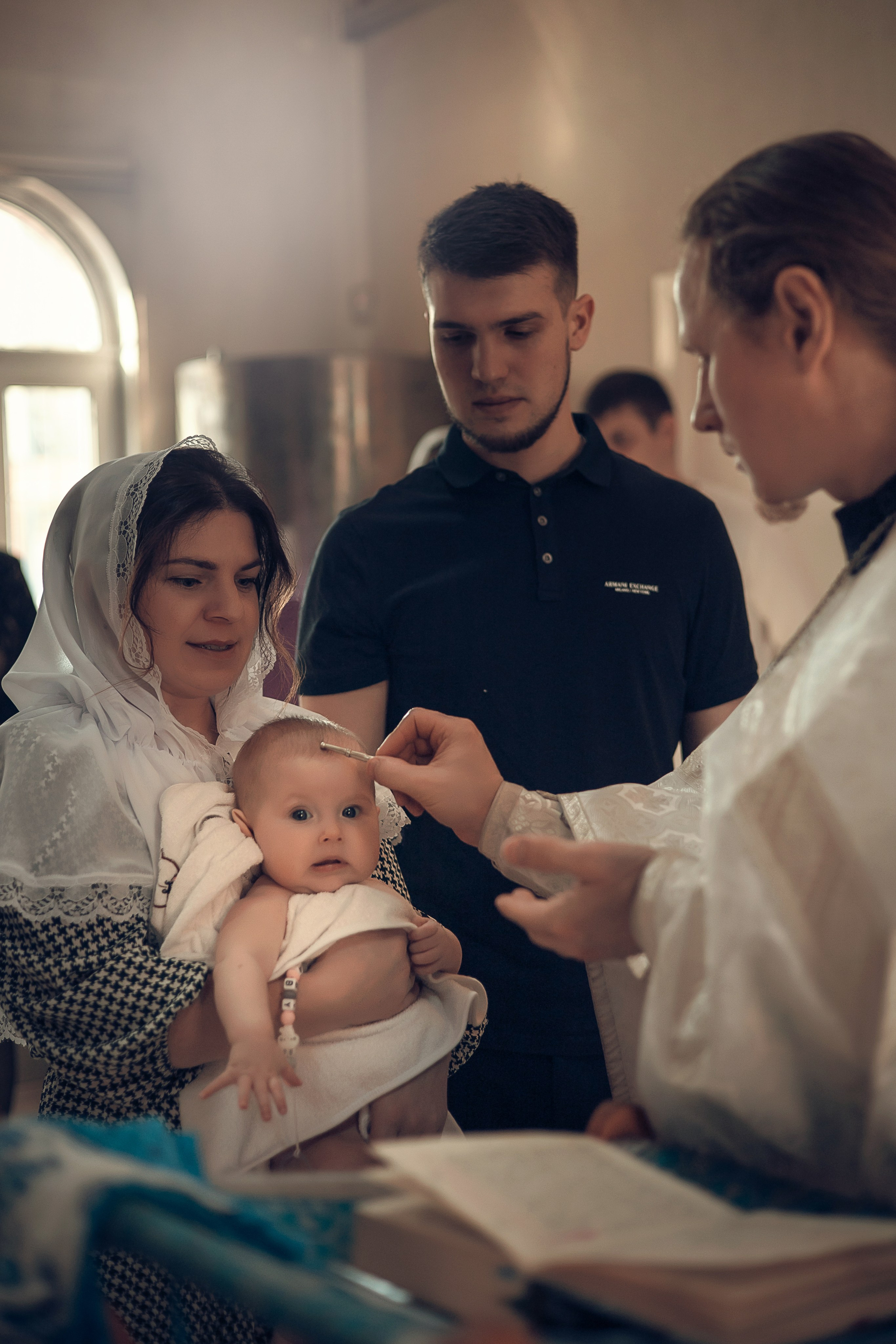 Крещение малышки. Семейный и детский фотограф в Ярославле Виктория Макаренко