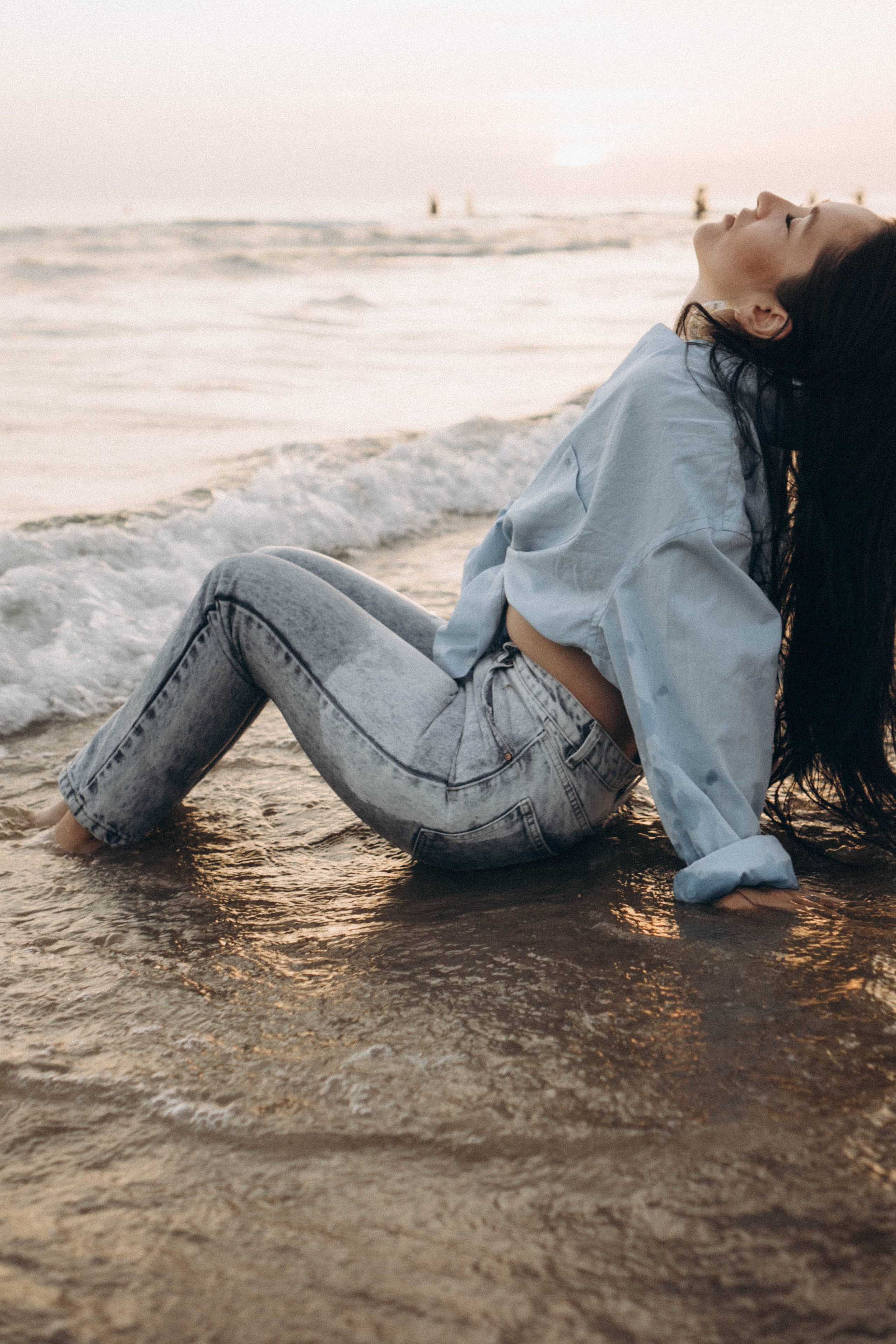 Июльский вечер на берегу черного моря. Профессиональный фотограф, Санкт-Петербург — Виктория Богомолова