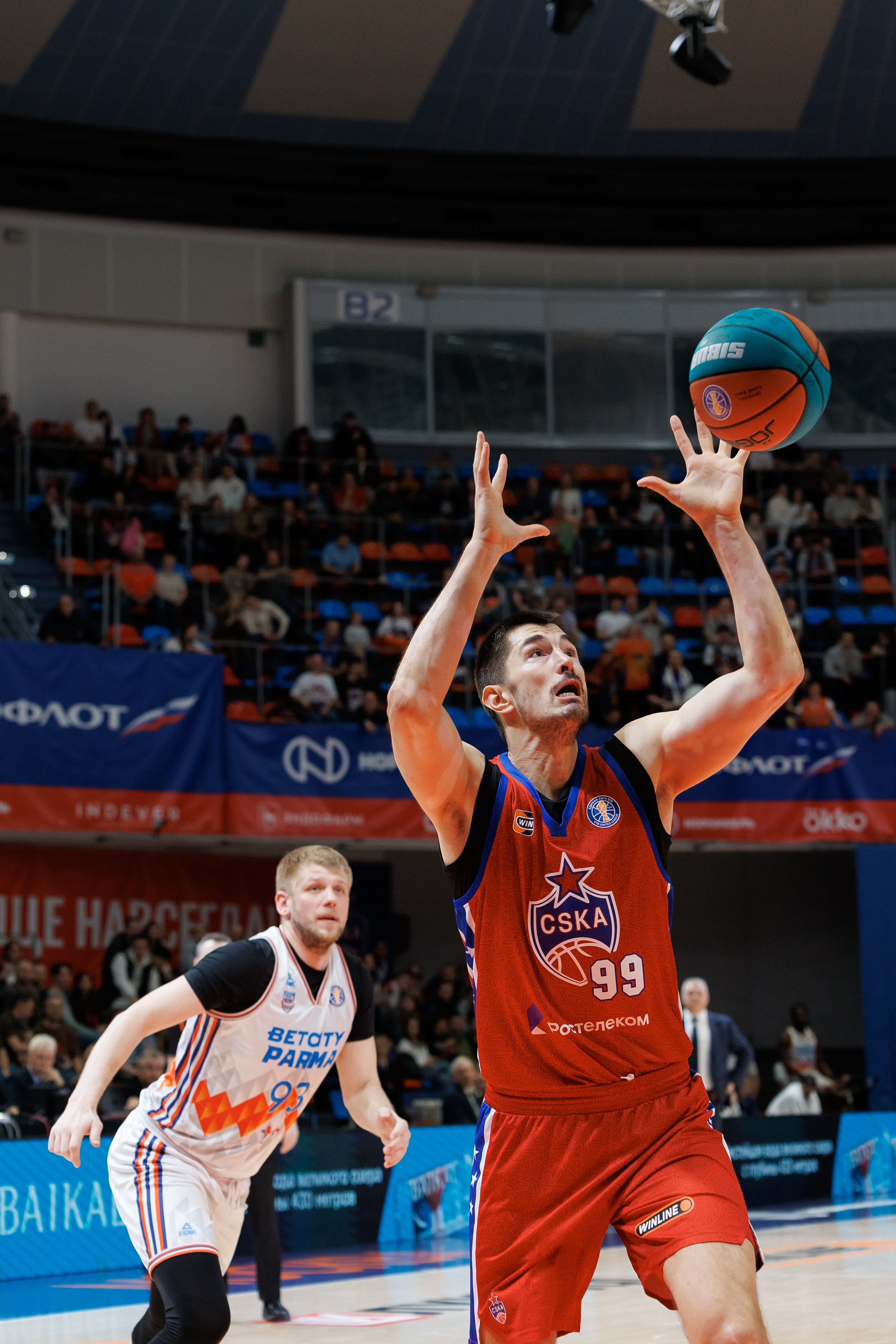 Баскетбол. ЦСКА — ПАРМА