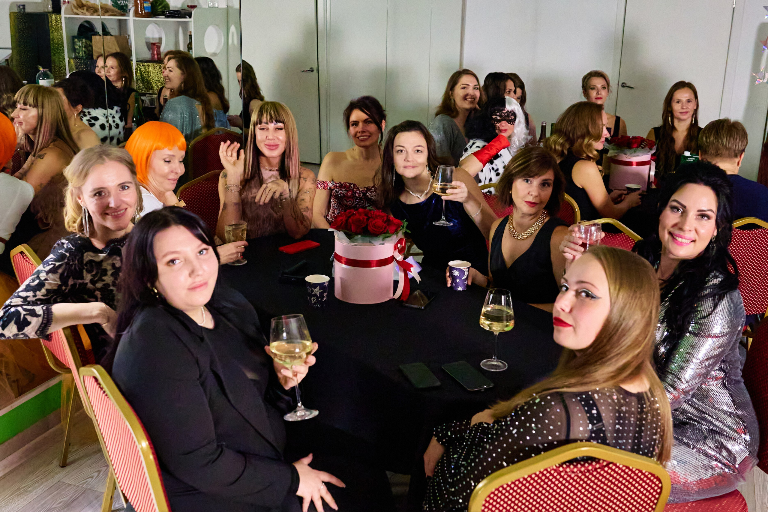 Вечеринка в стиле «HOLLYWOOD» в фитнес-студии «SWAN». Фотограф Люся Воробьева