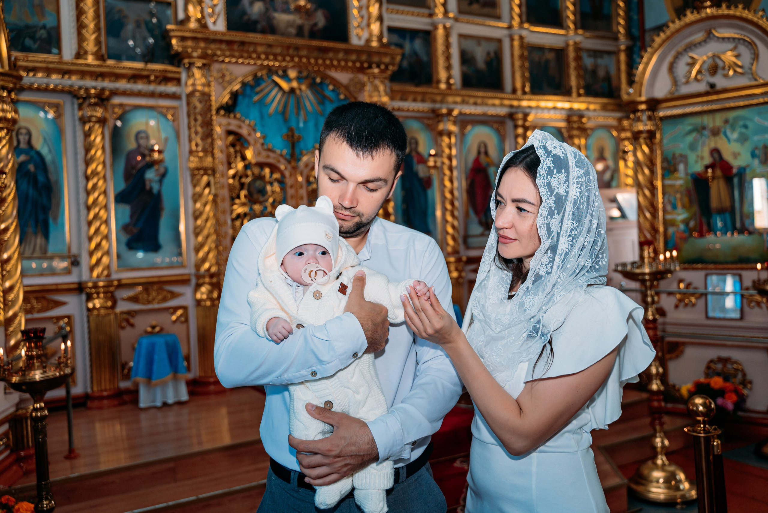 Таинство Крещения. Фотограф Алёна Царькова. Киселевск