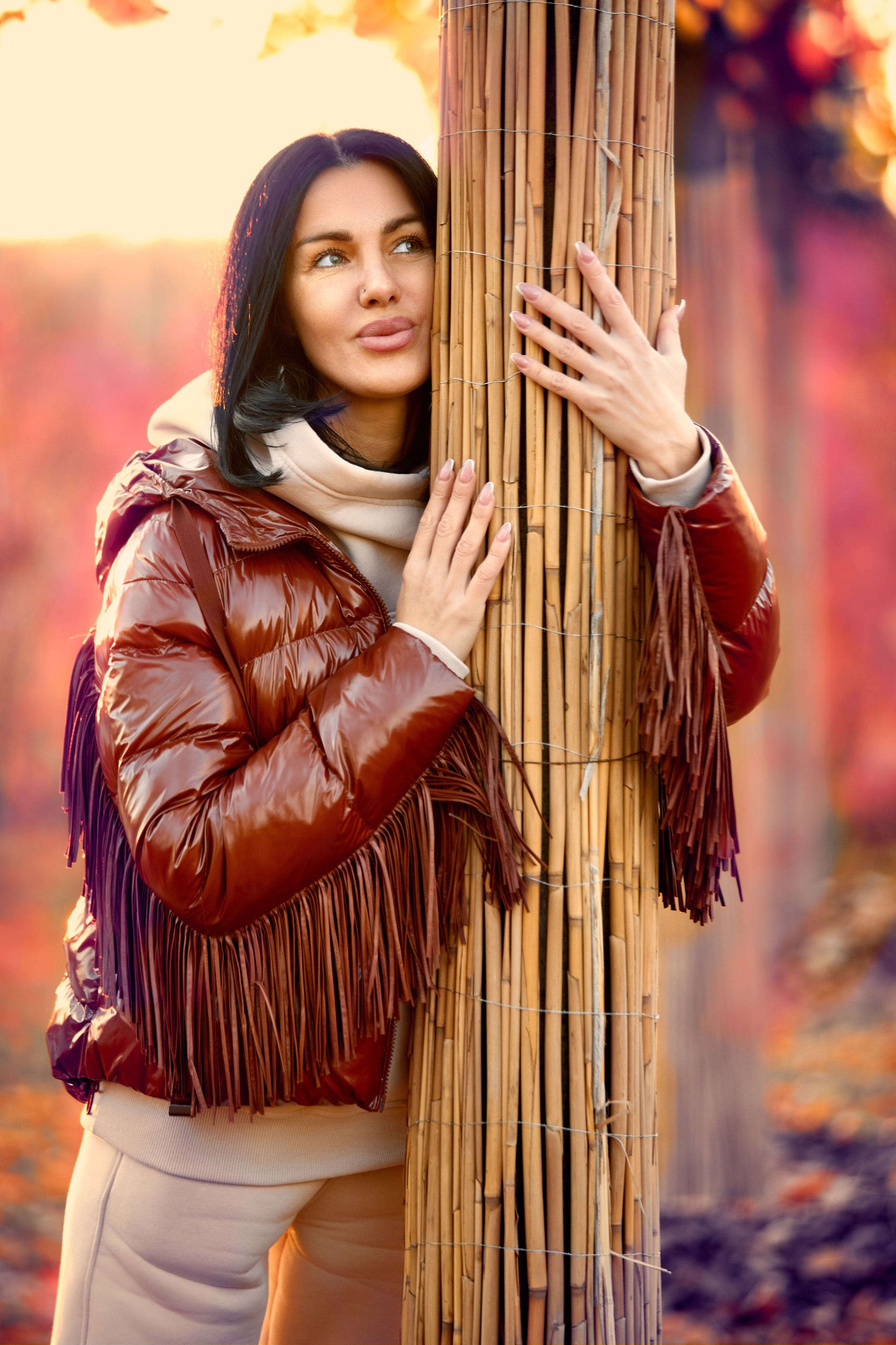 Юля Портрет — парк победы. Фотограф Михаил Коган — Москва 89267284460