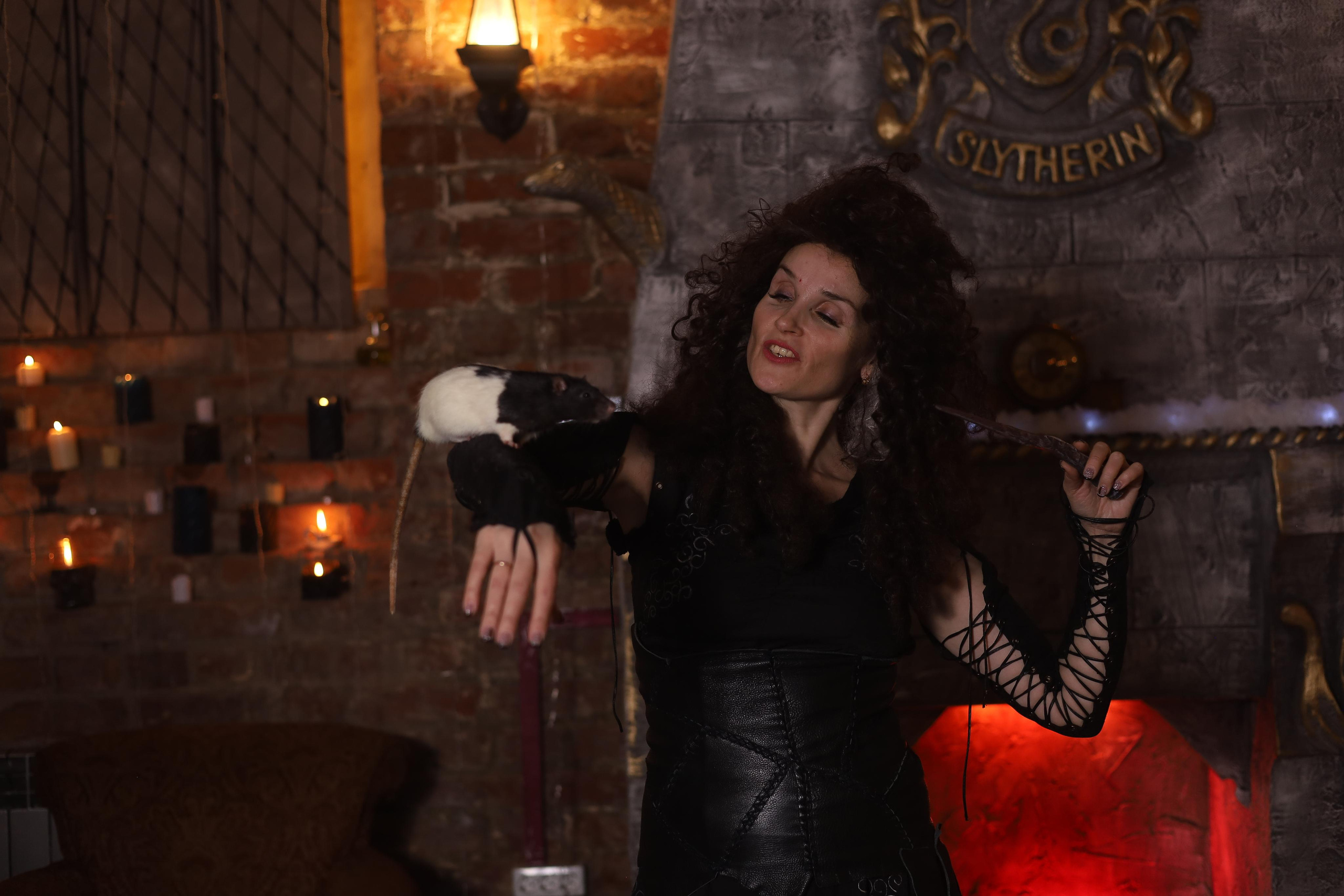 В хижине Гарри Поттера. Детский сказочный фотограф Ярославль