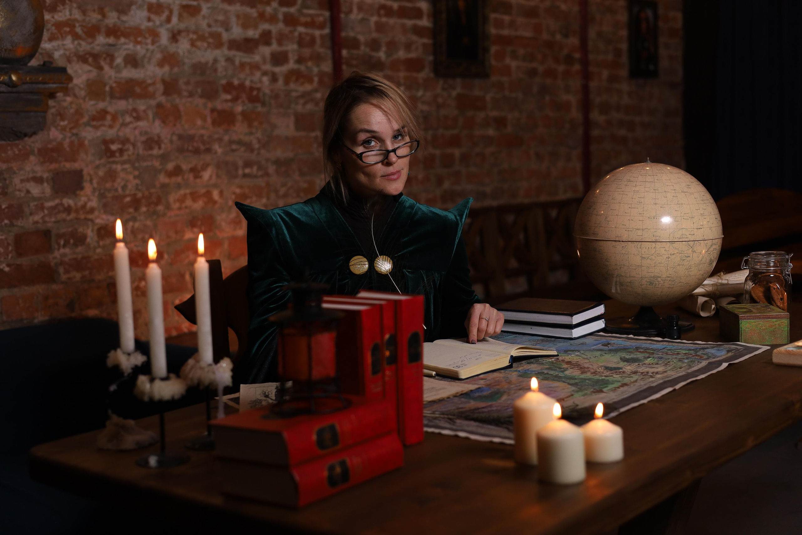 В хижине Гарри Поттера. Детский сказочный фотограф Ярославль