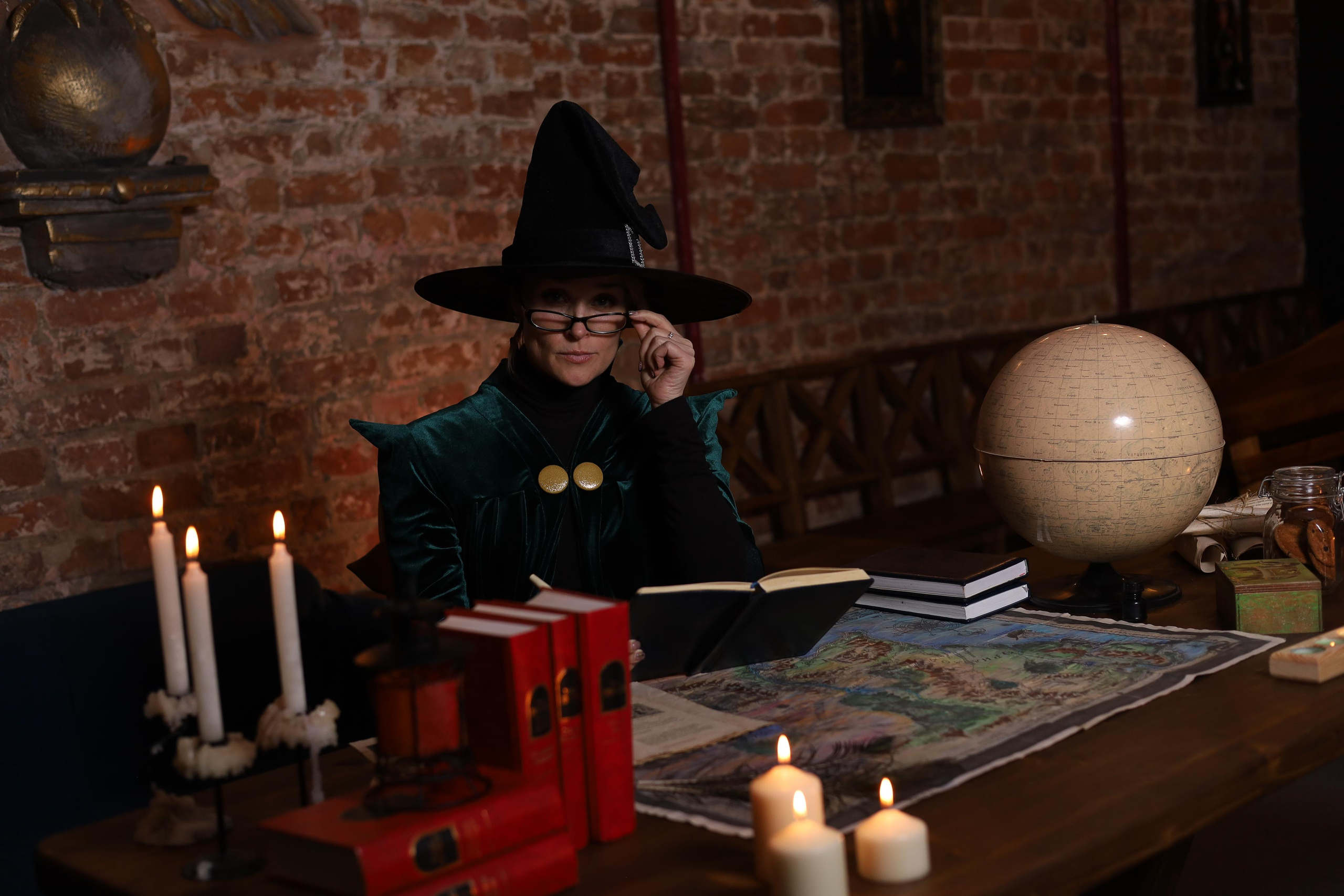 В хижине Гарри Поттера. Детский сказочный фотограф Ярославль