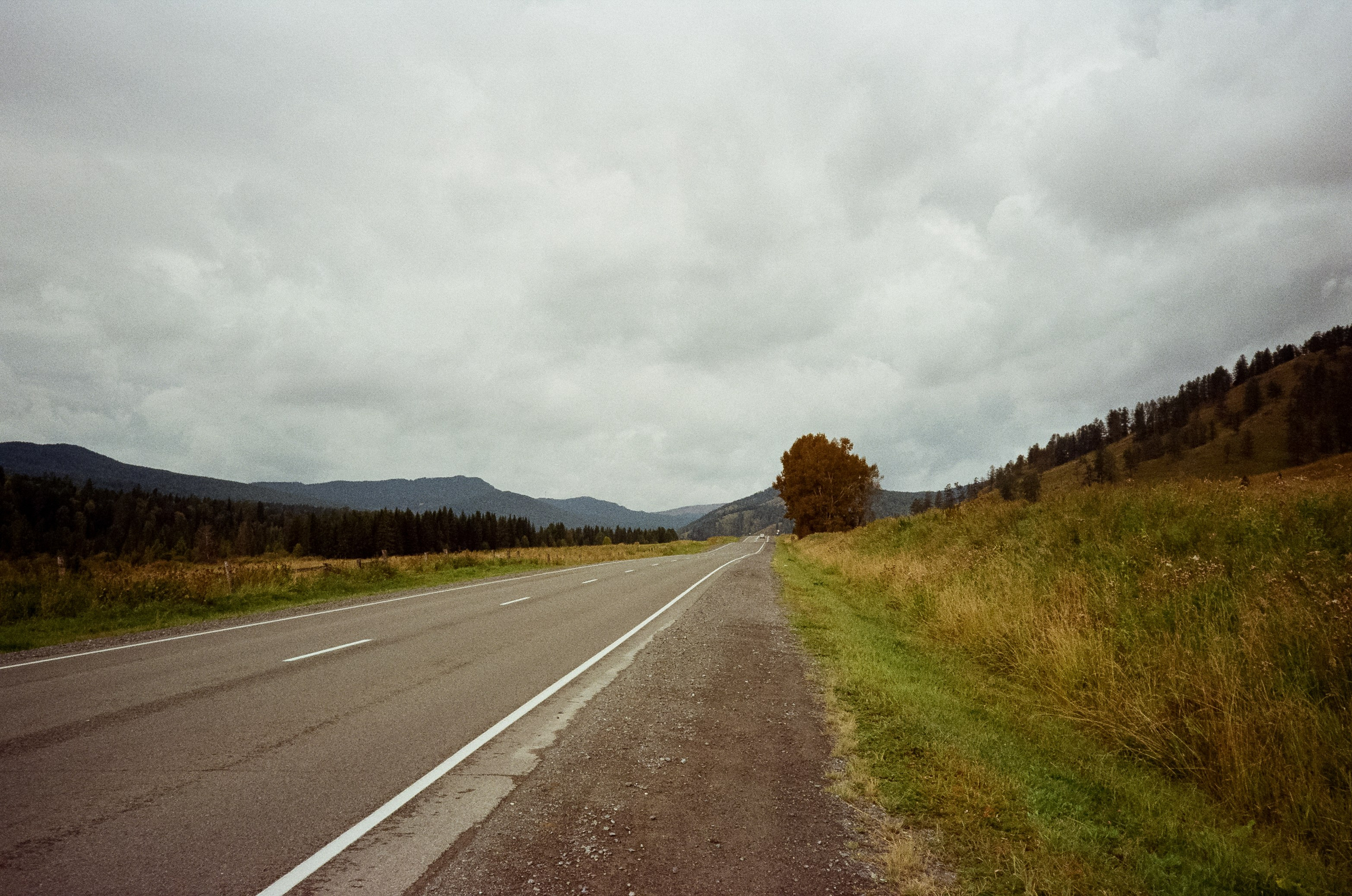 Дорога на Семинский перевал. Фотограф-документалист Мария Осокина