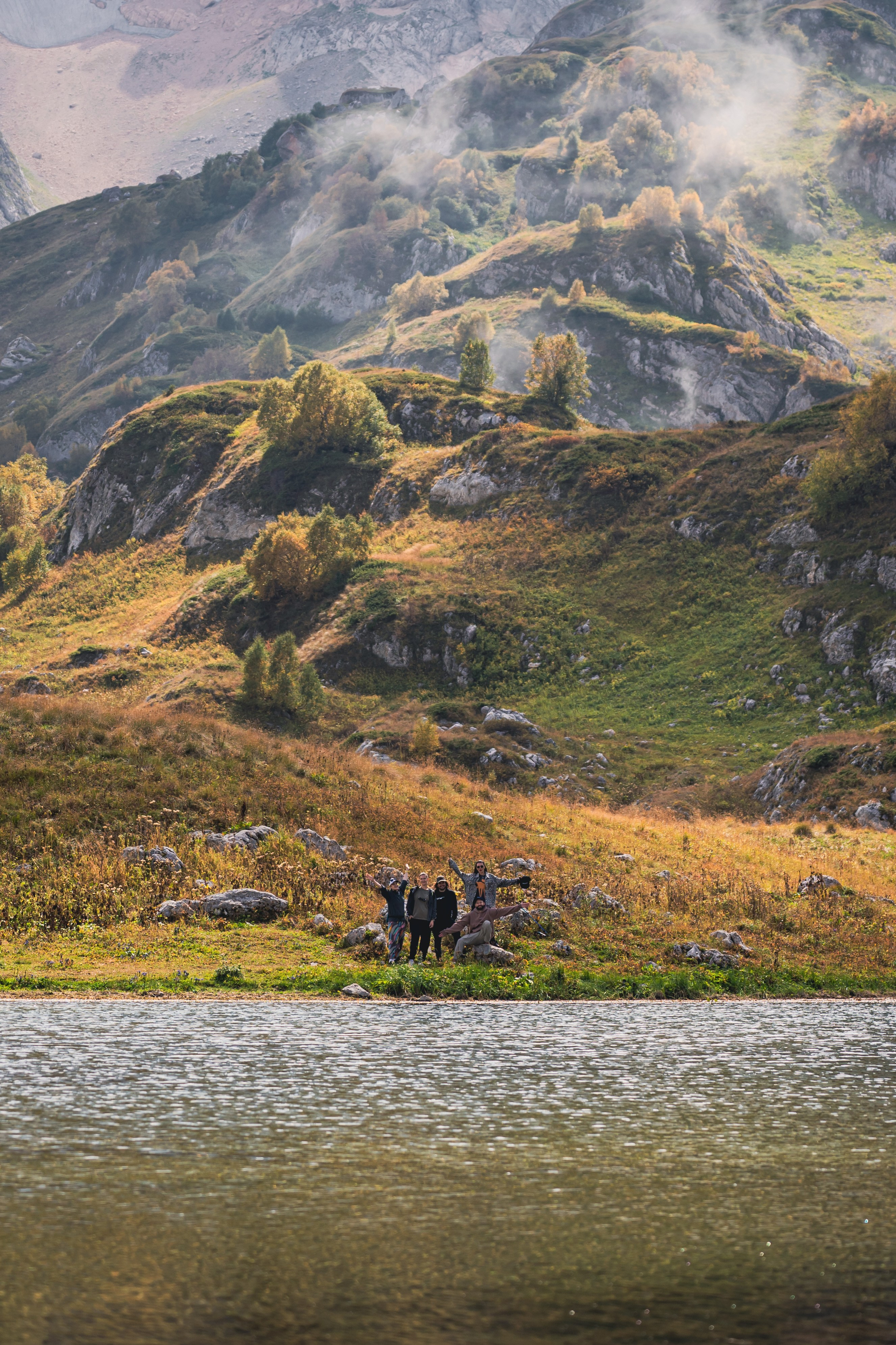 Поход на озеро Псенодах с командой Мадьяр 07.09.23. Репортажный фотограф в Краснодаре Рындин Дмитрий