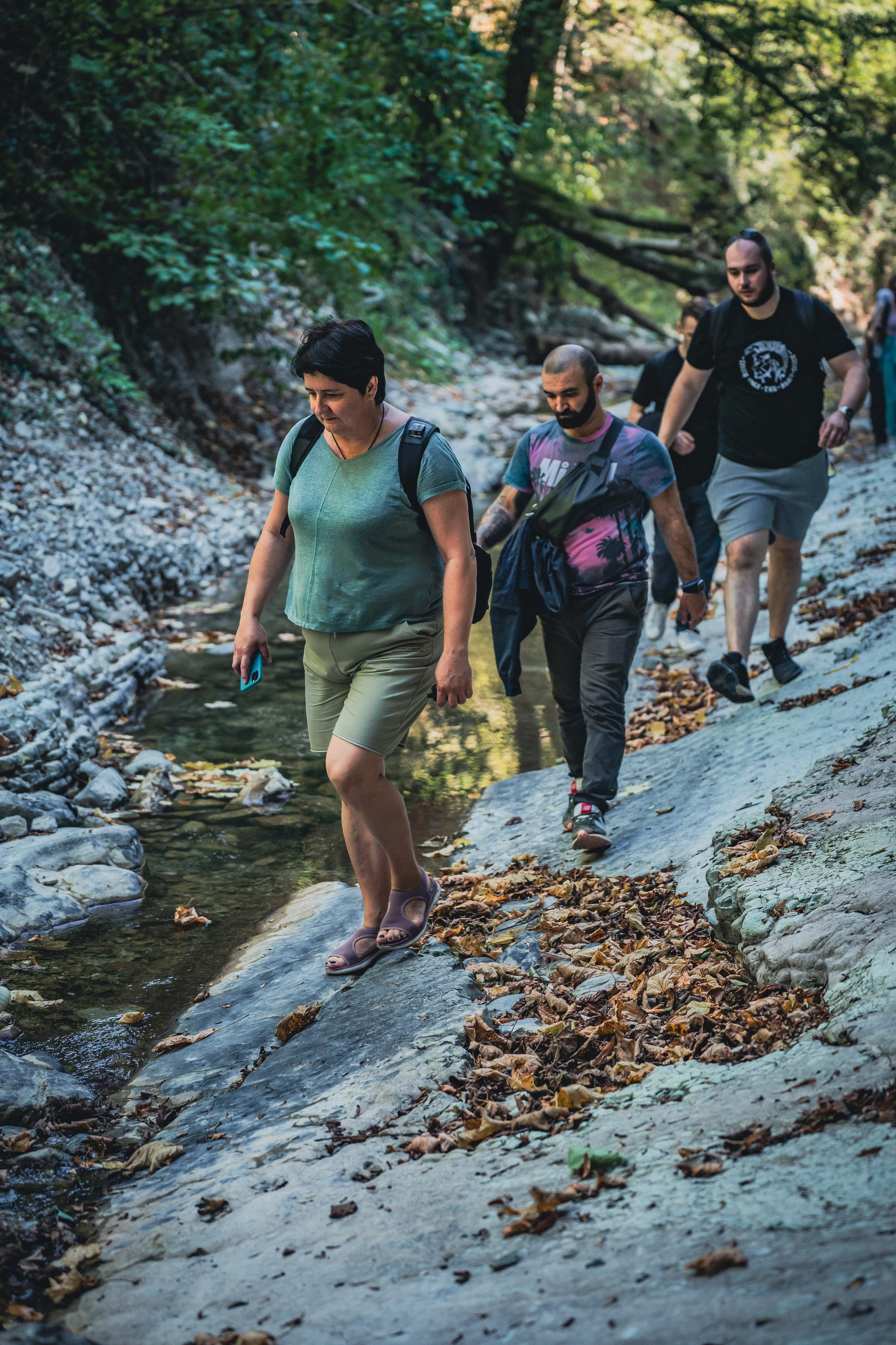 Поход на Полковничьи водопады АСК 26.09.23. Репортажный фотограф в Краснодаре Рындин Дмитрий