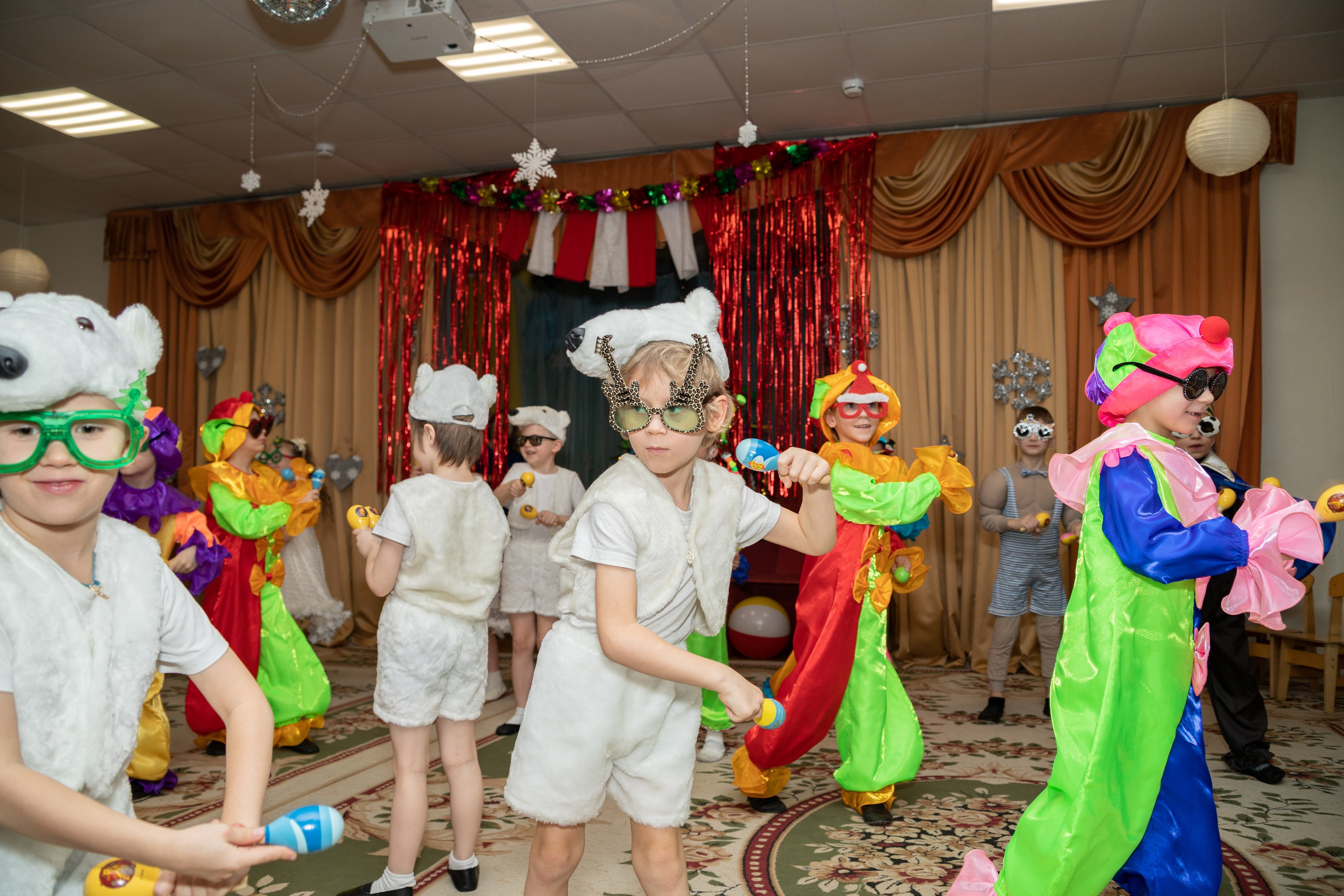 Новогодний утренник в садике. Фотограф-дизайнер, семейный фотограф, фуд-фотограф в Москве и Московской области Лаврова Анна