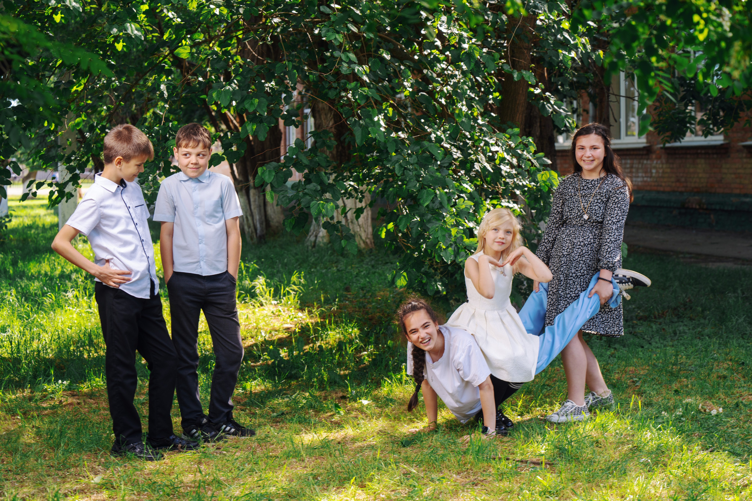 Фотосессия 4 класса