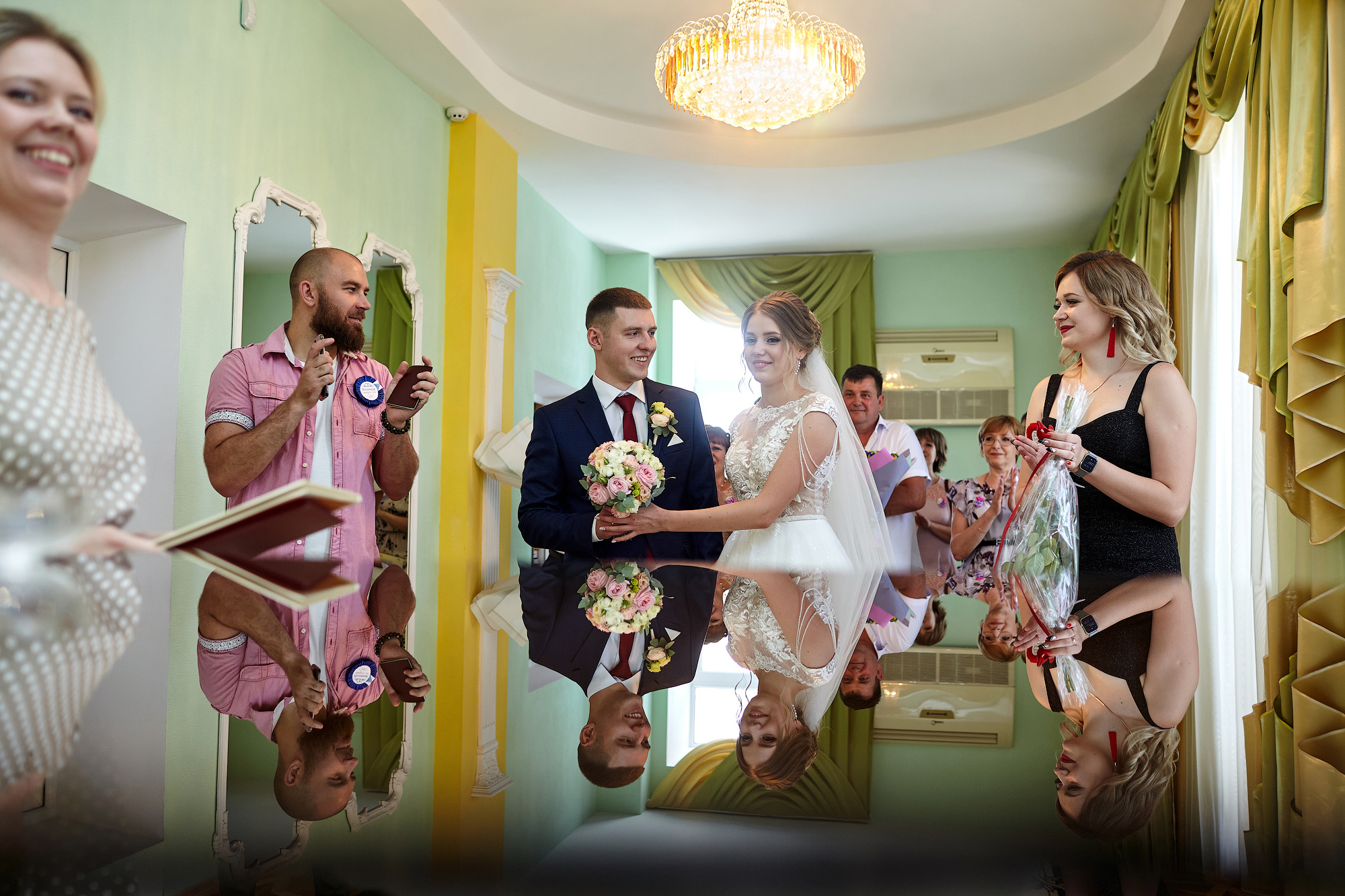 Свадебный день от утра невесты до продажи торта. Фото видео съёмка в Белой Калитве дуэт Герман и Инна