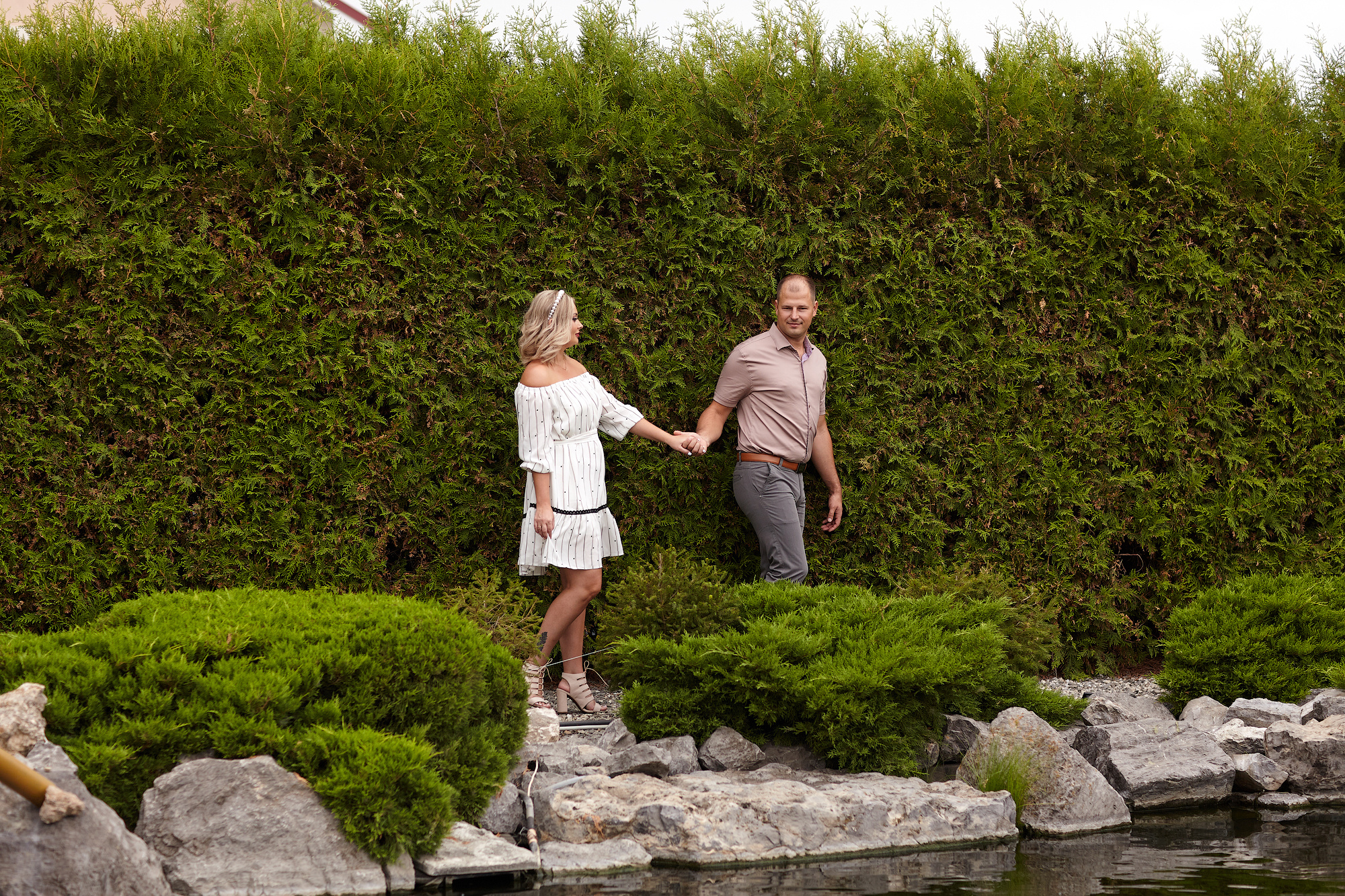 Фотосессия в красивой локации Белая Калитва. Фото видео съёмка в Белой Калитве дуэт Герман и Инна