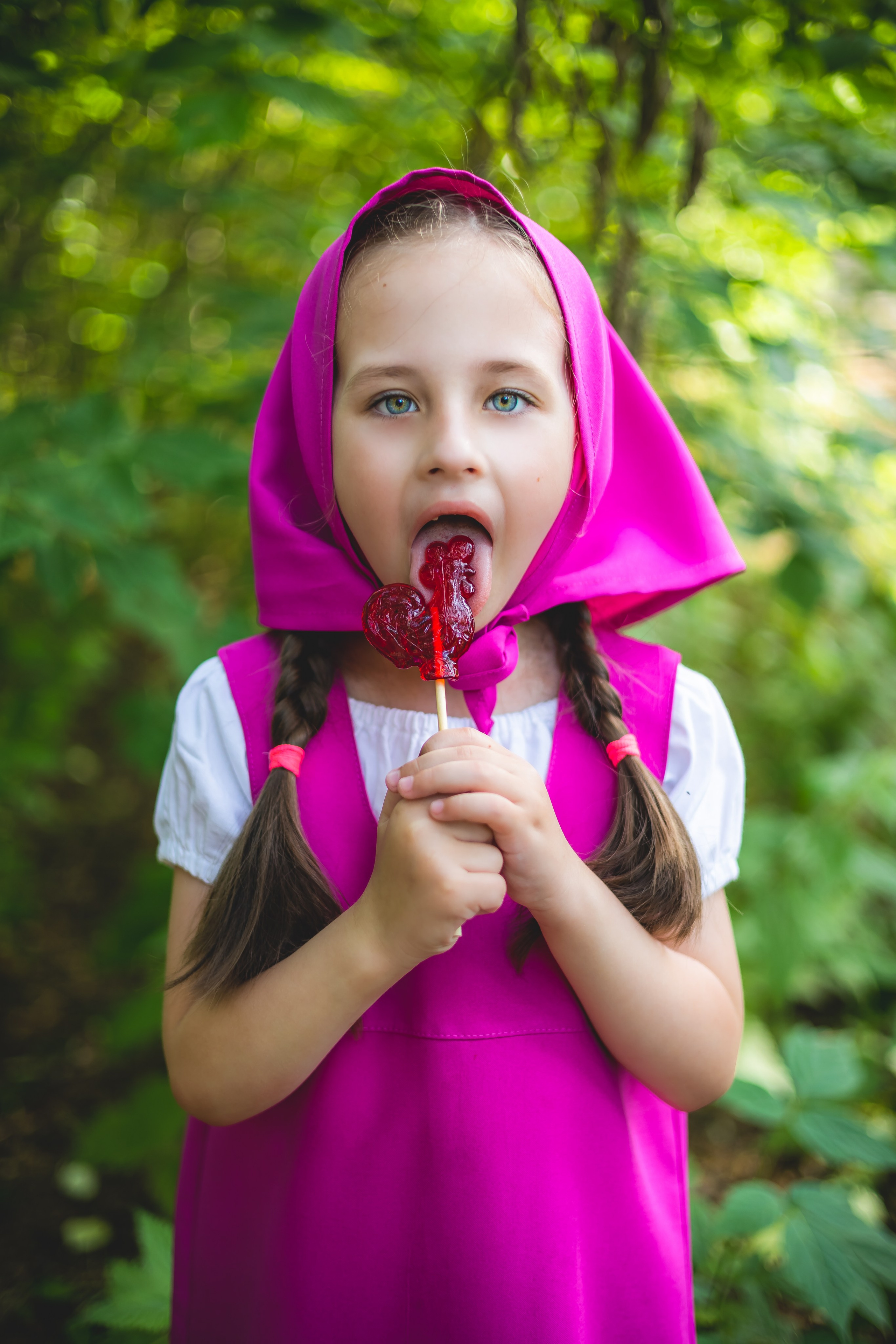 Детский фотопроект «Маша и Медведь»