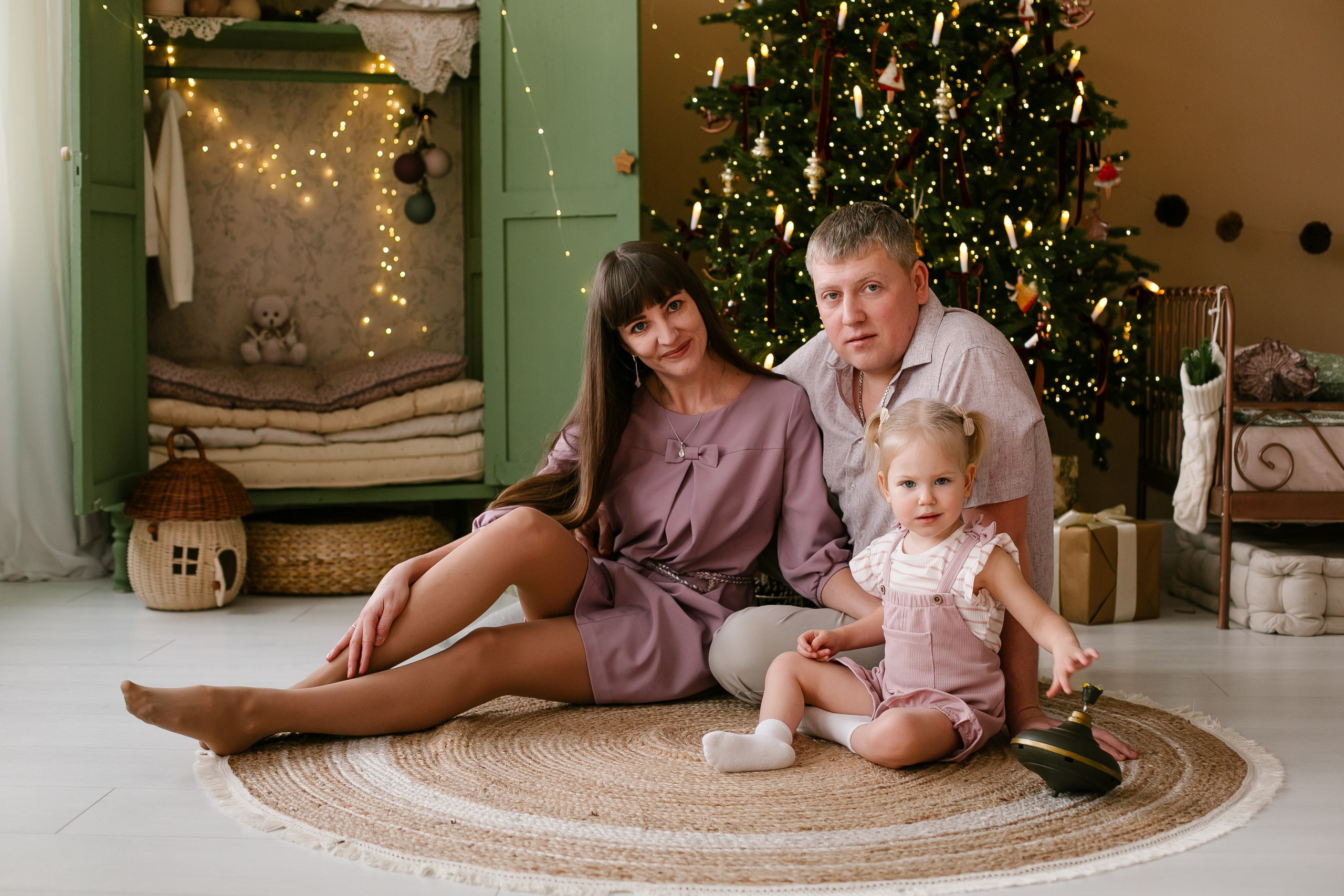 Новый год Ксюшеньки. Свадебный, семейный и детский фотограф в г. Абакан респ. Хакасия Любов