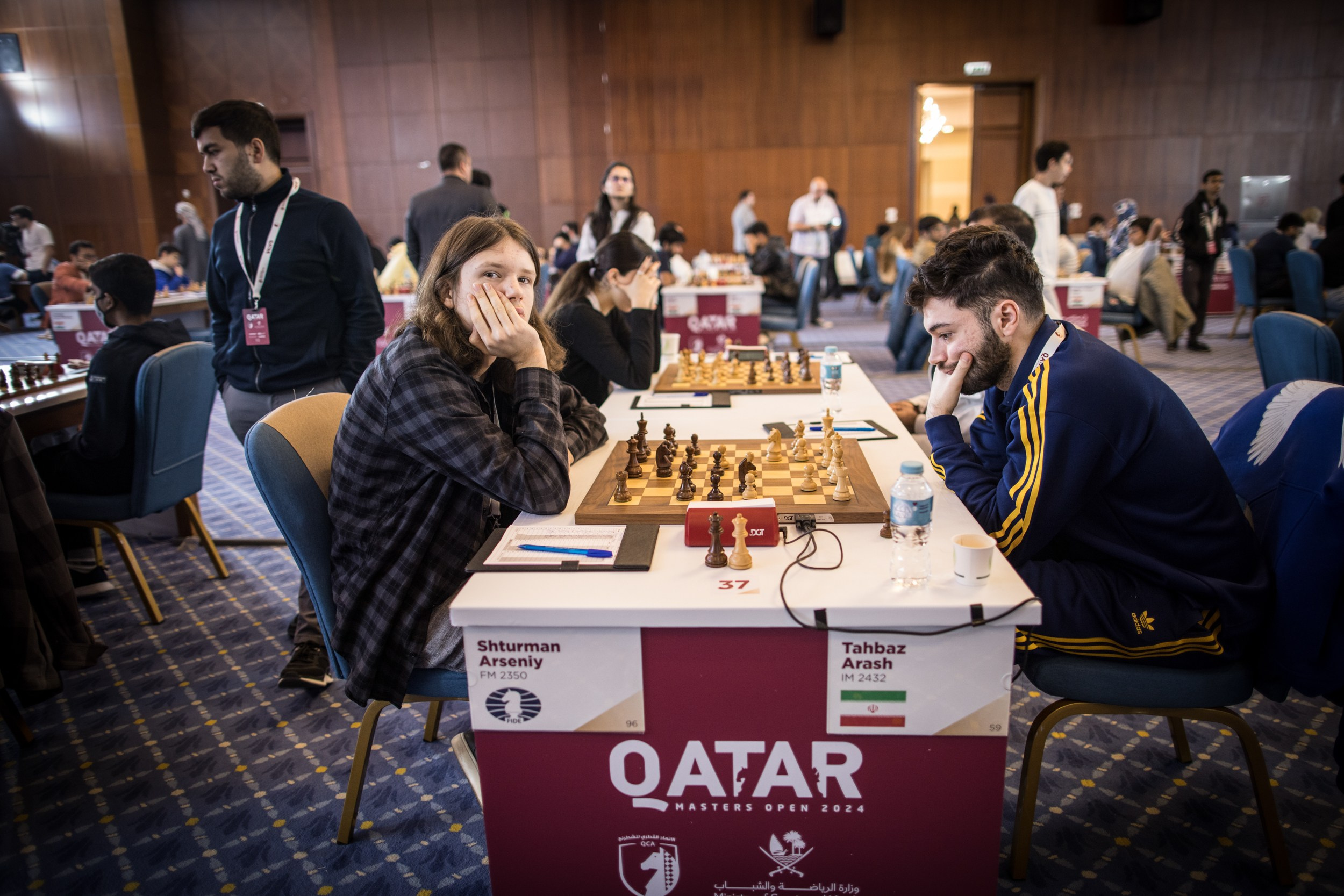 2024.12.11 Qatar Masters Open 2024 — Round8. Фотограф Анна Штурман (репортажная съёмка любых событий и мероприятий) Anna Shtourman photographer