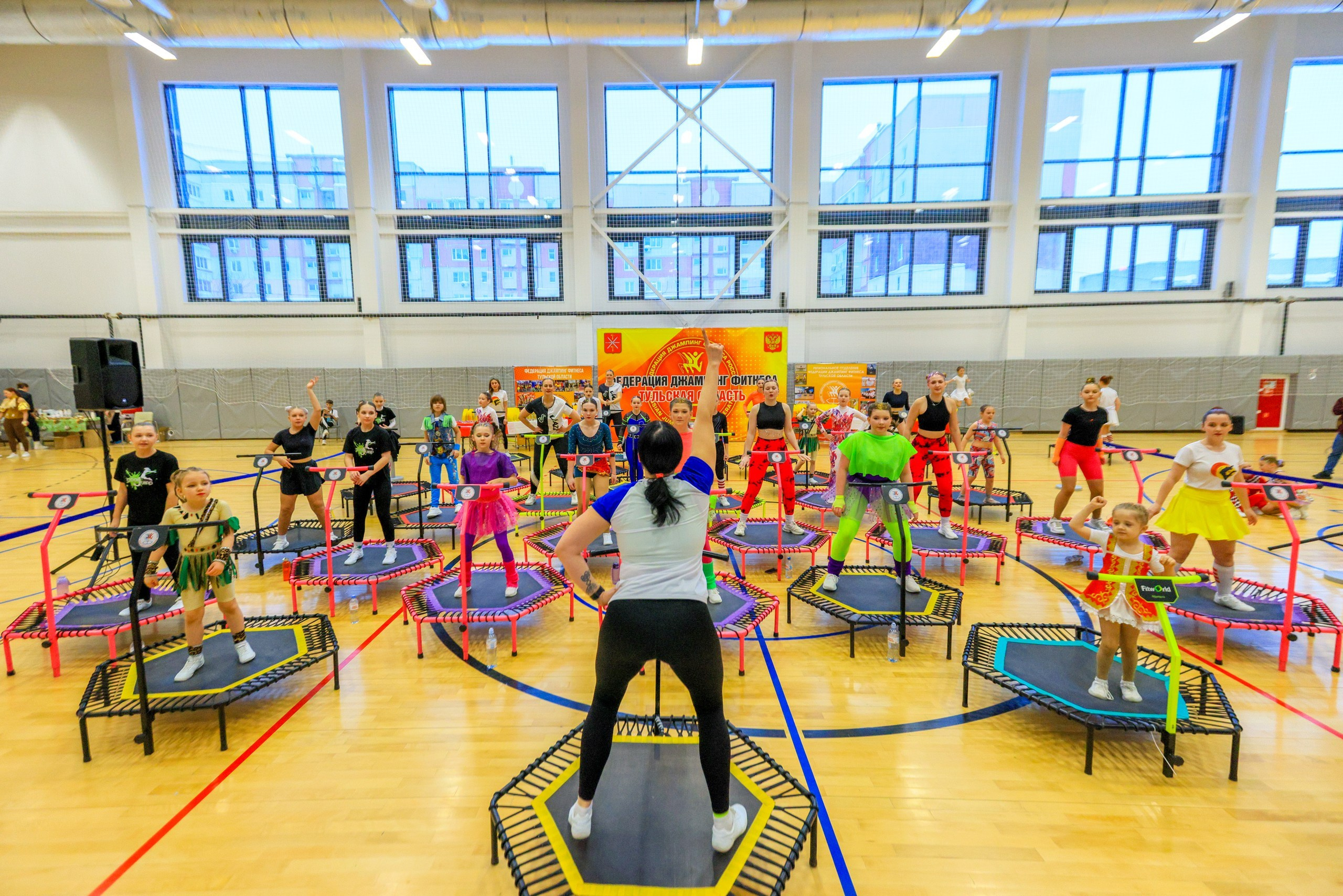 Фитнес Джампинг Соренования ЦФО. Фотограф в Туле Крупский АнДРей. Фотостудия «КАДР71» в Туле