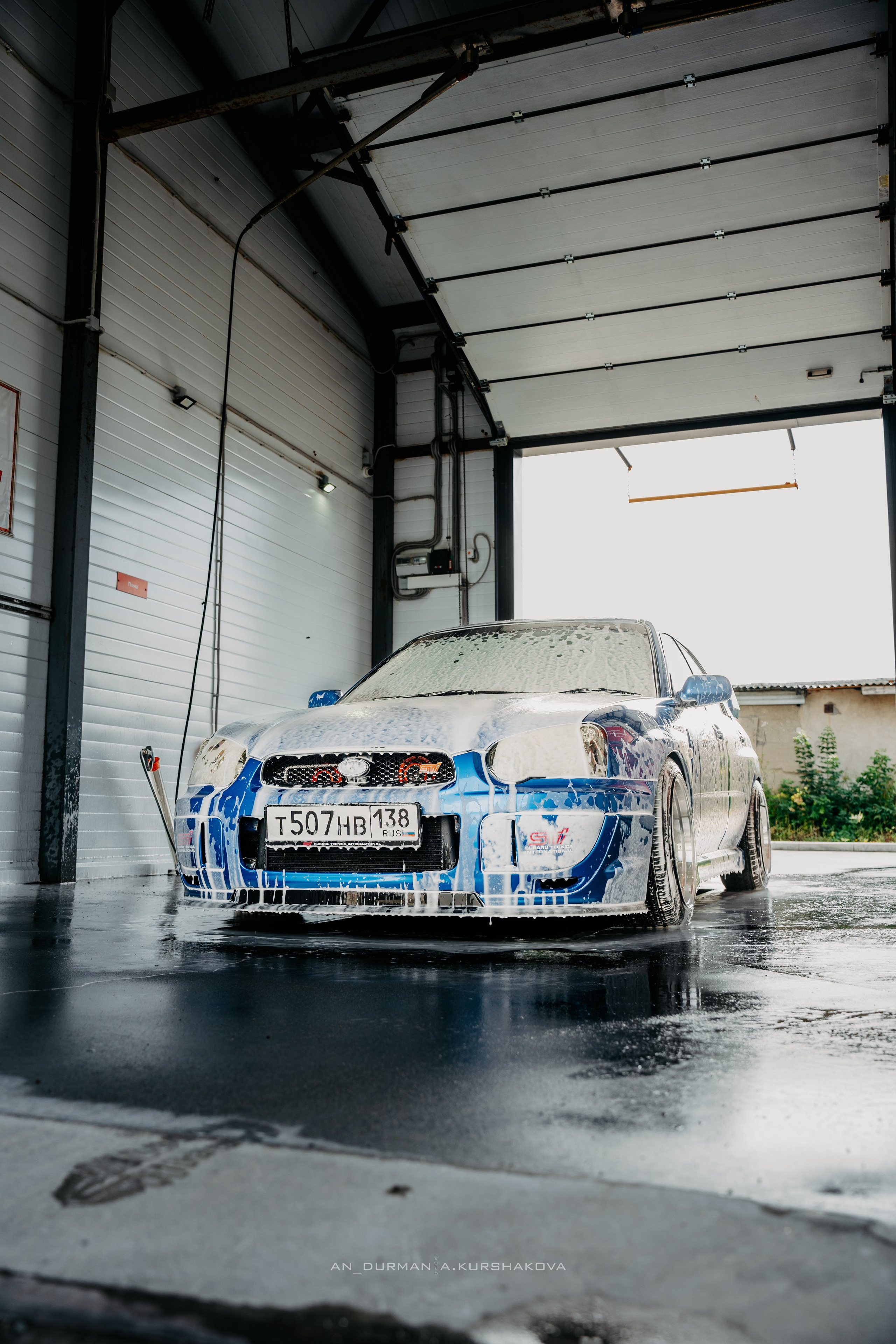 Subaru Impreza WRX STI. Фотограф, видеограф и пилот дрона на Байкале