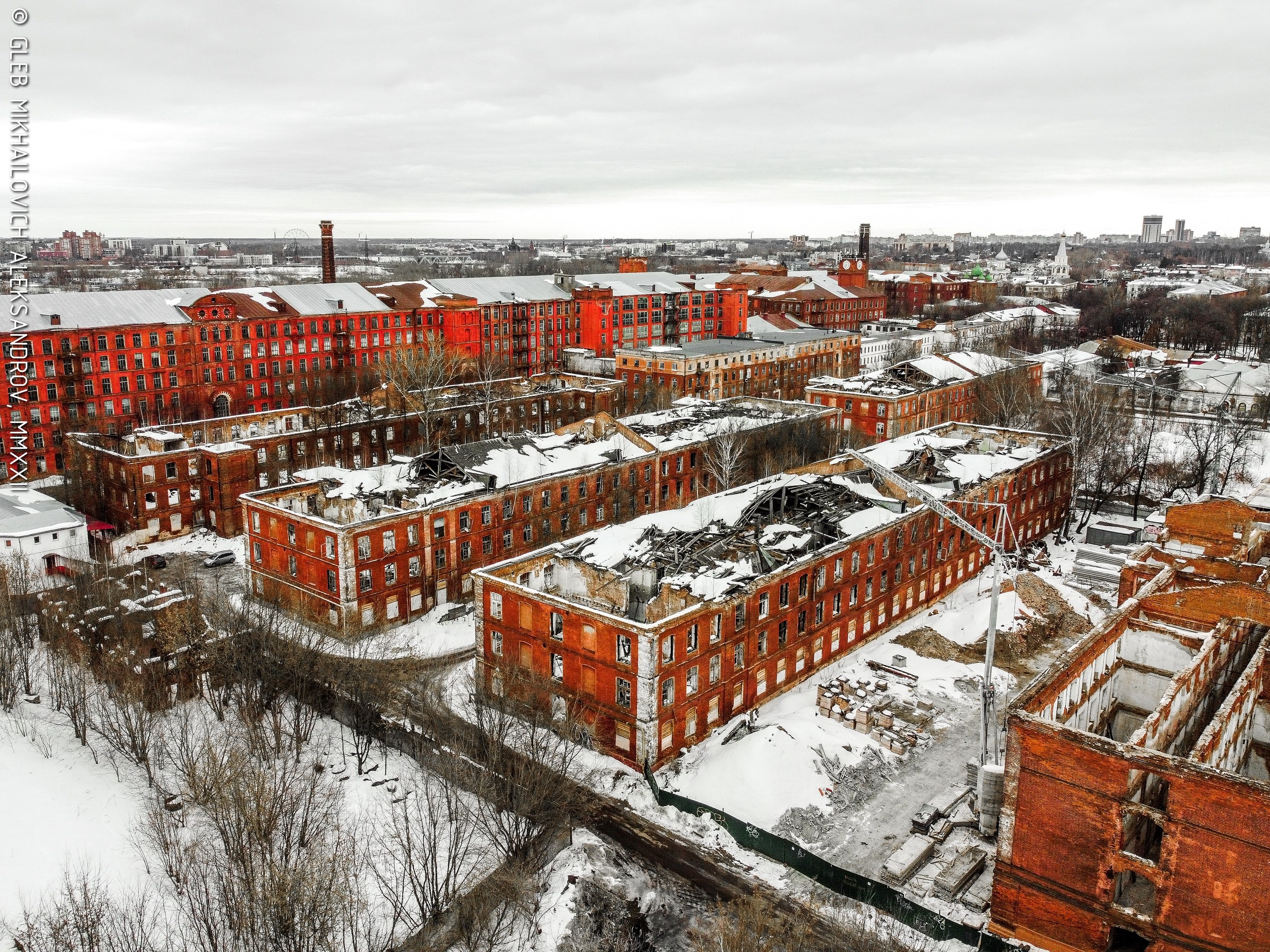 Ярославль. Ярославская Большая мануфактура (Красный Перекоп). Зодчество
