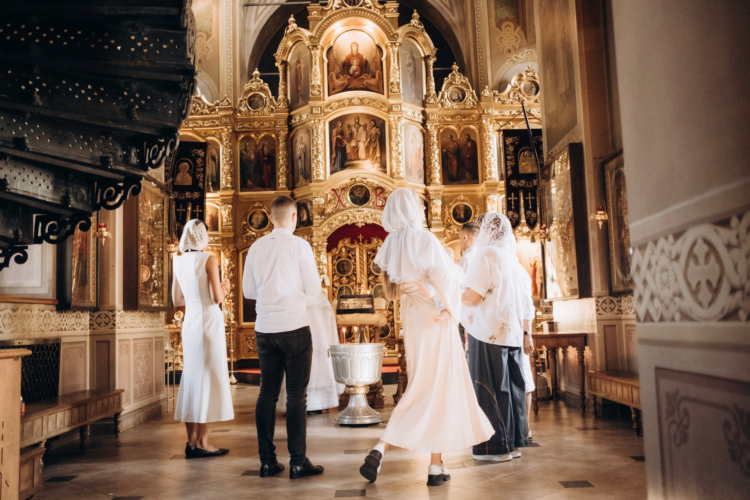 Крещение в Храме Уара Мученика. Главная