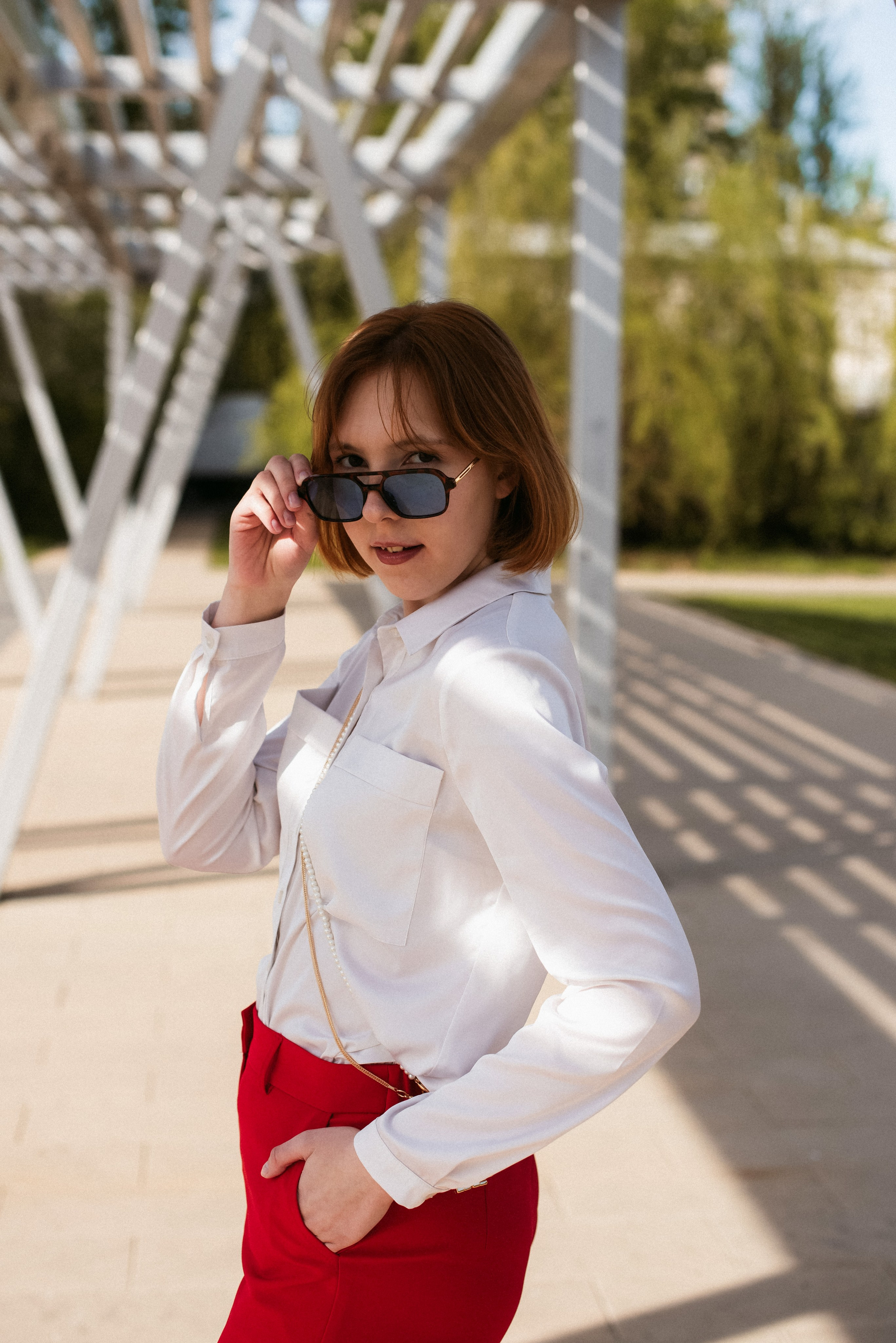 Кристина прогулка в г. Королёв