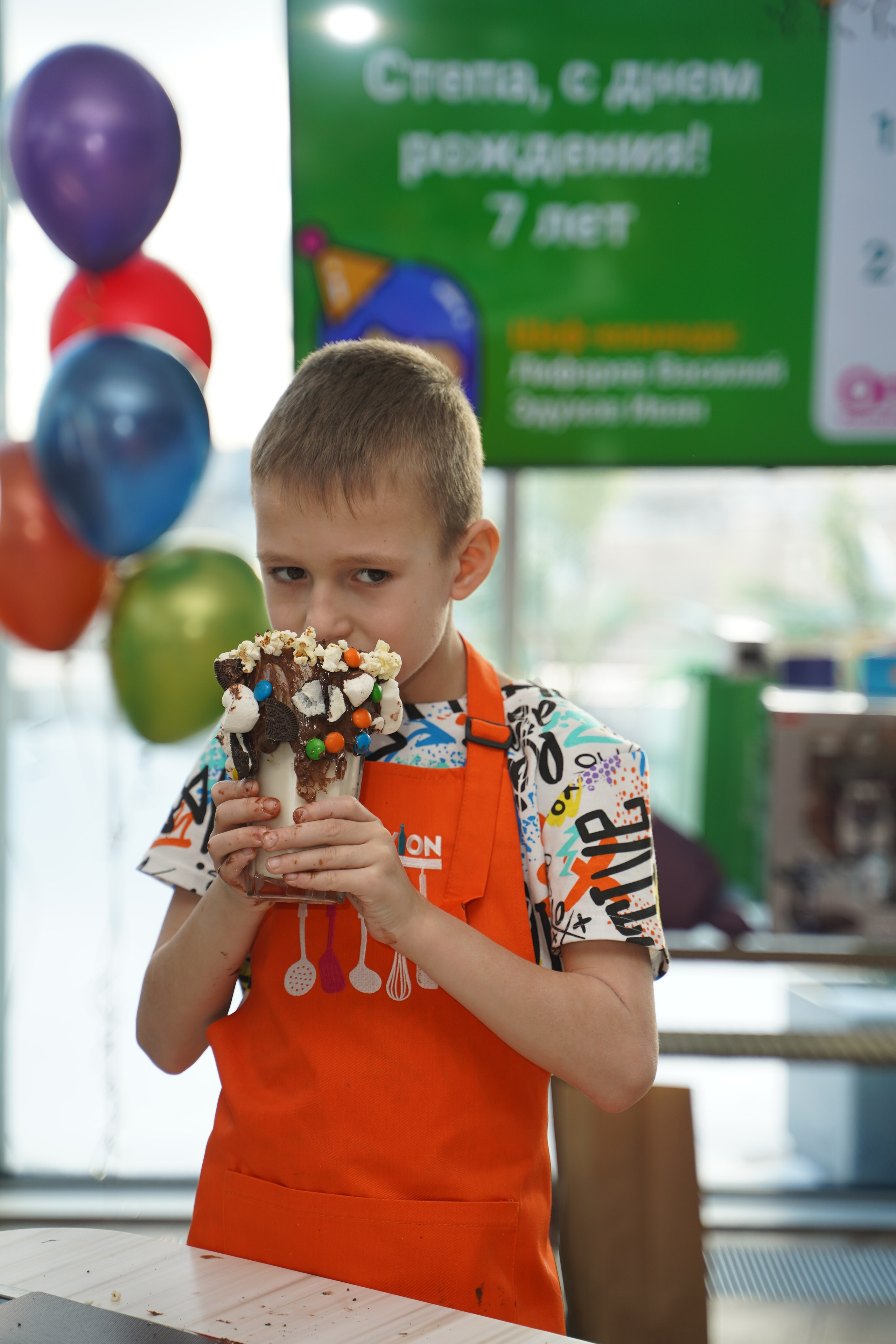 День Рождения в кулинарной студии. Фотограф в Одинцово, Москве