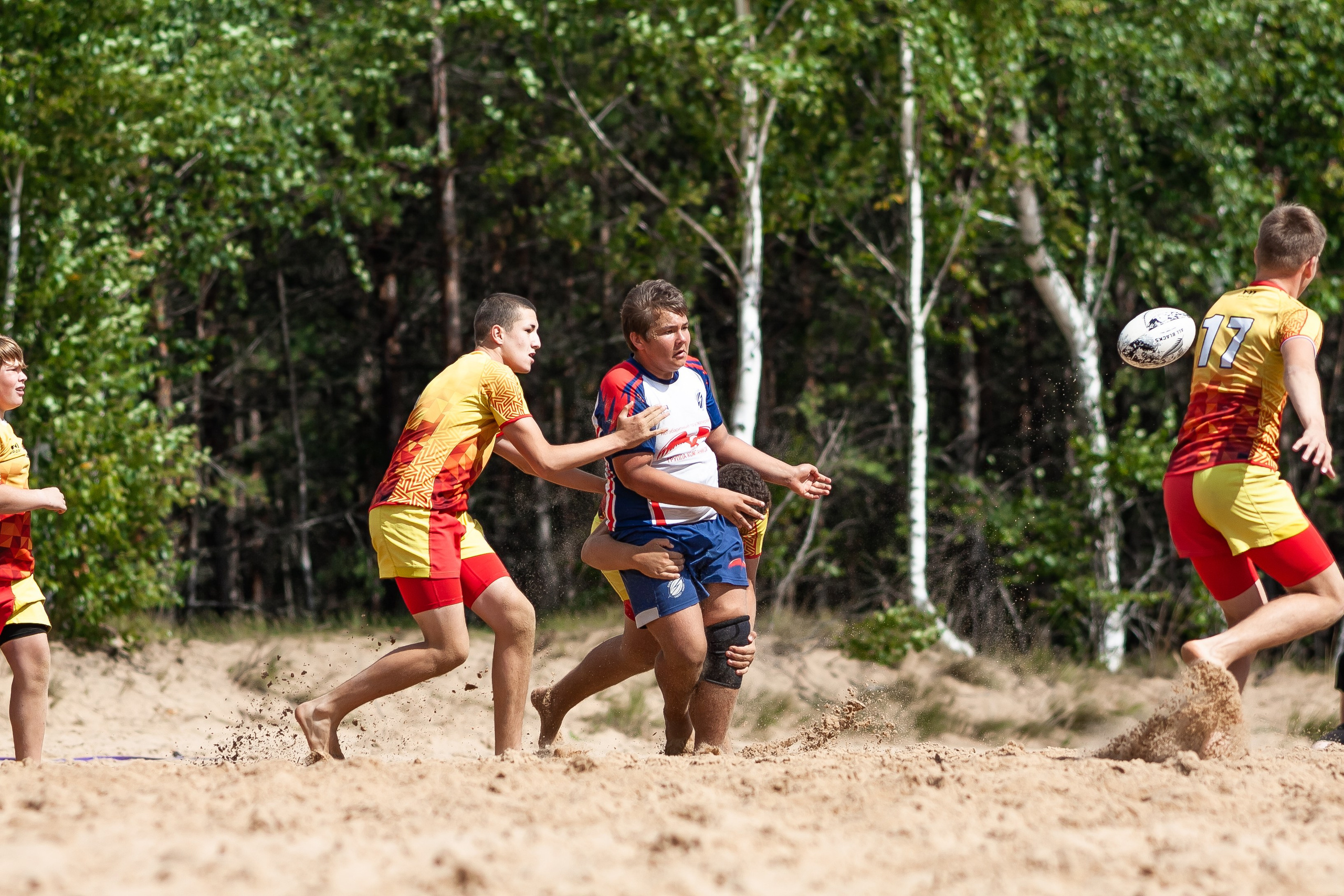 «Кубок «Молота» по пляжному Регби. Фотография