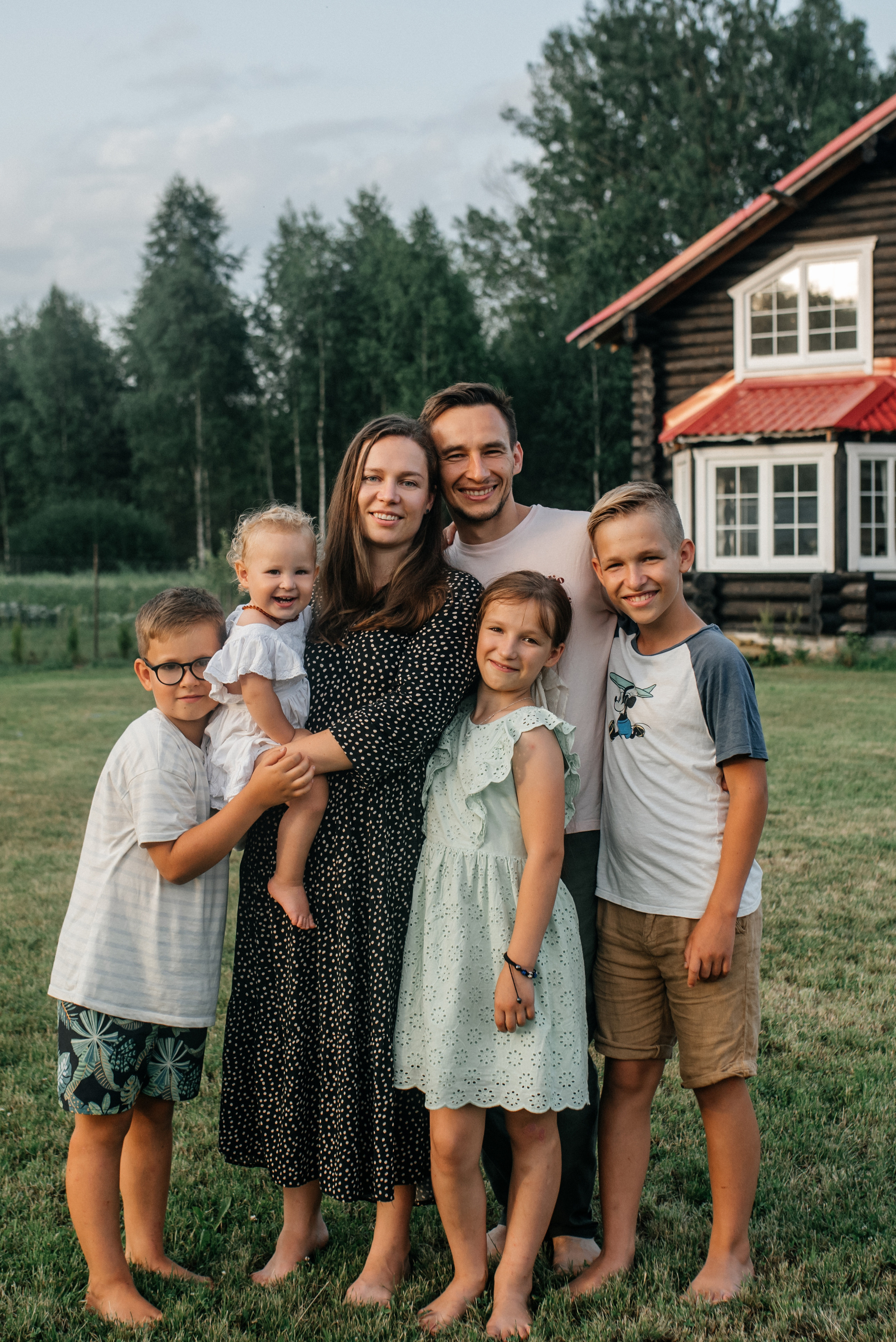 Настя+Витя+Артур+Катя+Степан+Нина+Тоби. Костюшко Кристина — семейный и свадебный фотограф в Минске