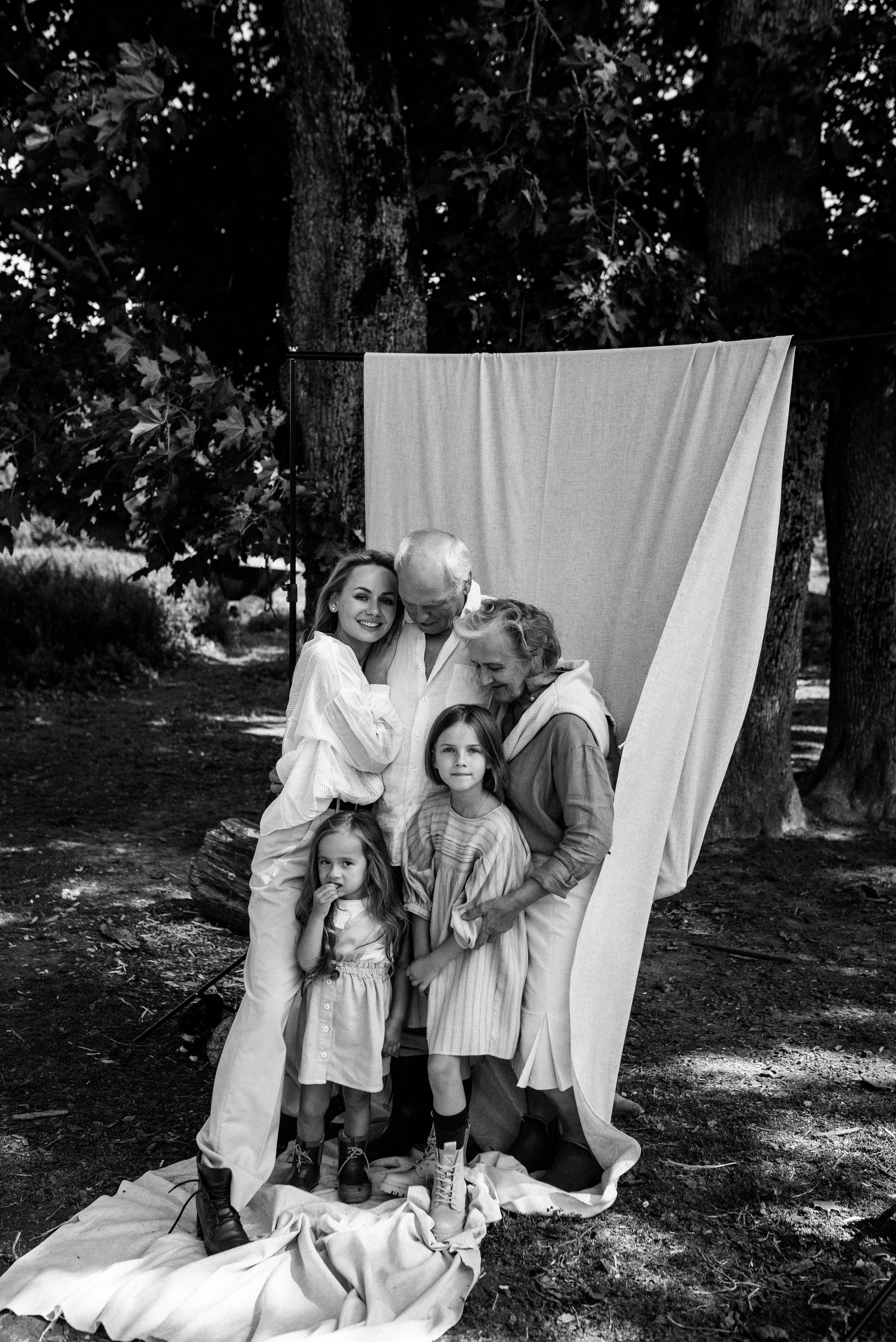 Саша и ее семья. Костюшко Кристина — семейный и свадебный фотограф в Минске