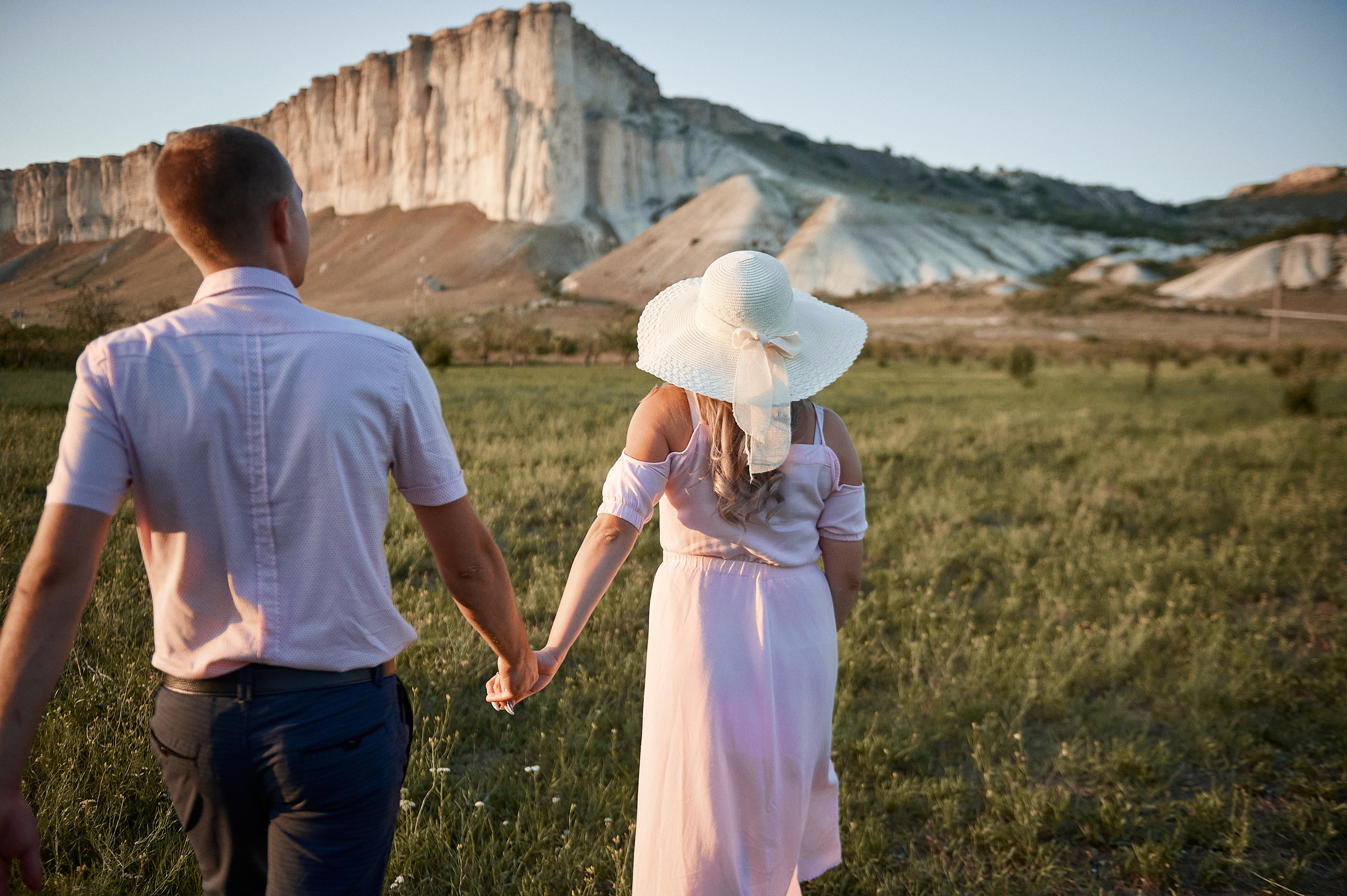 Лавстори в Крыму Белая скала. Свадебный фотограф в Крыму Алексей Лобач