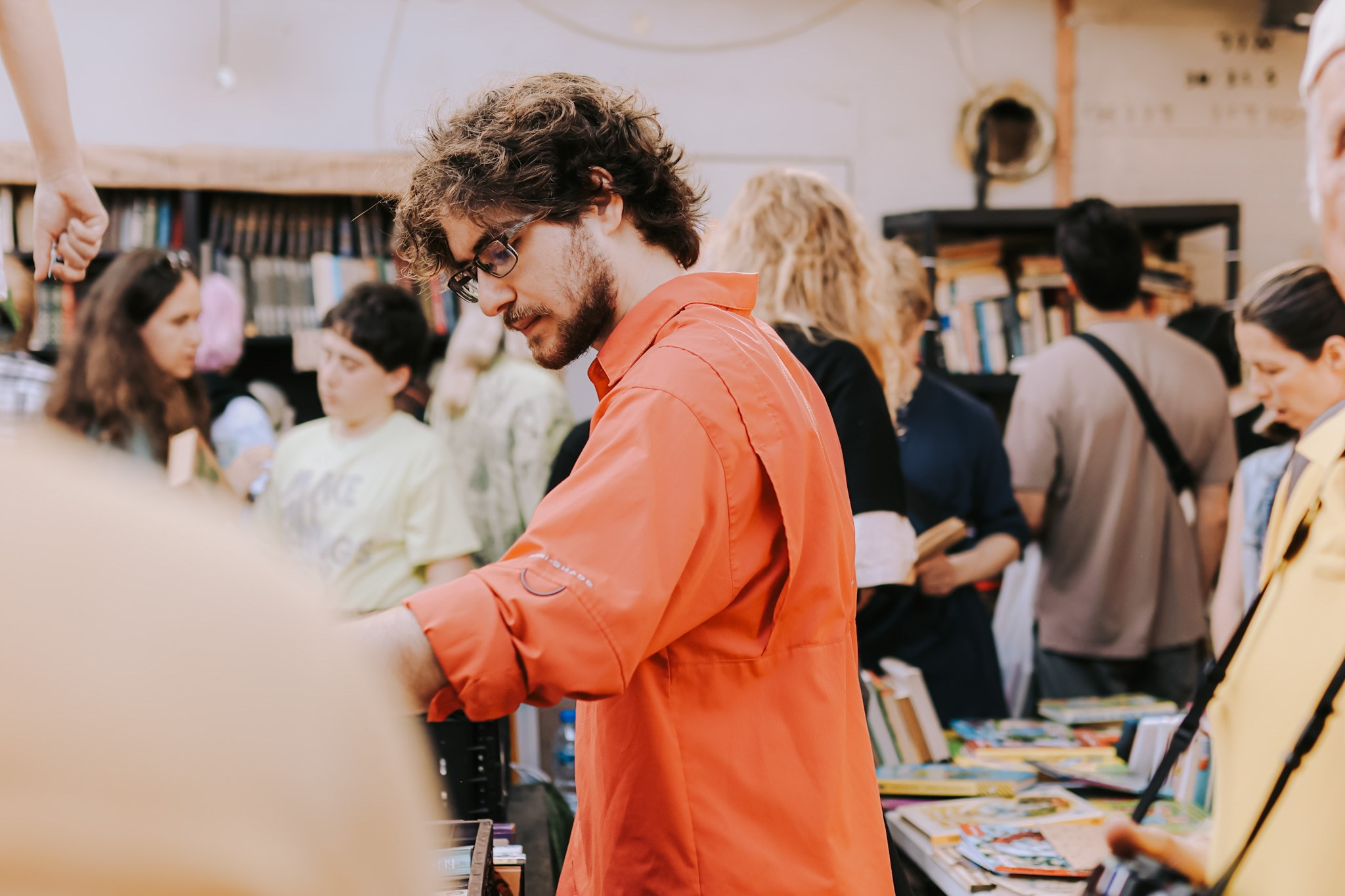 Charity Book Festival «Фонарь» for Chance4life, Tel Aviv | May 2025. Photographer in Israel Alice Milchin