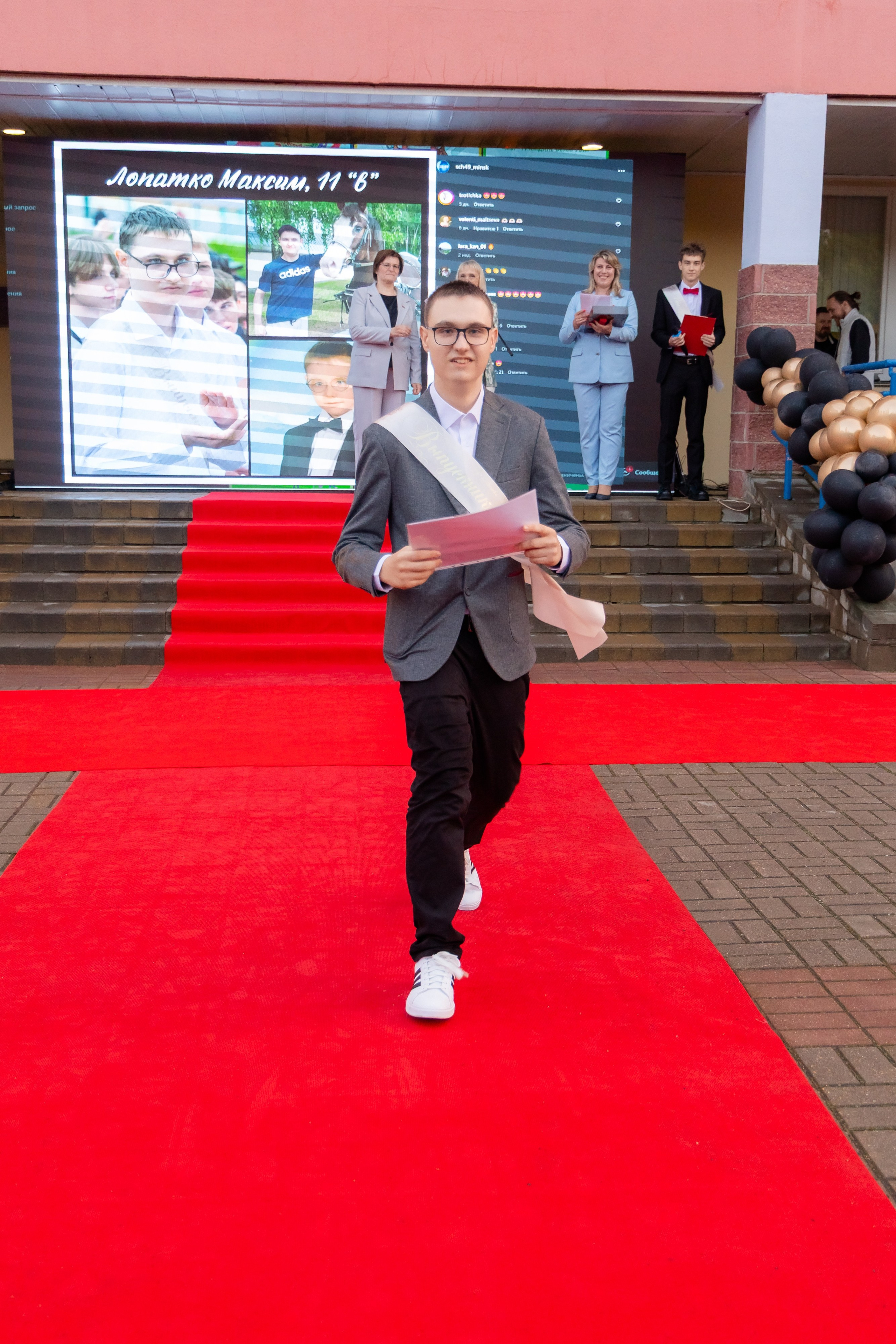 Школьный выпускной 2025 год в Минске, Беларуси. Свадебный фотограф в Минске/Беларуси Сергей Спиридонов