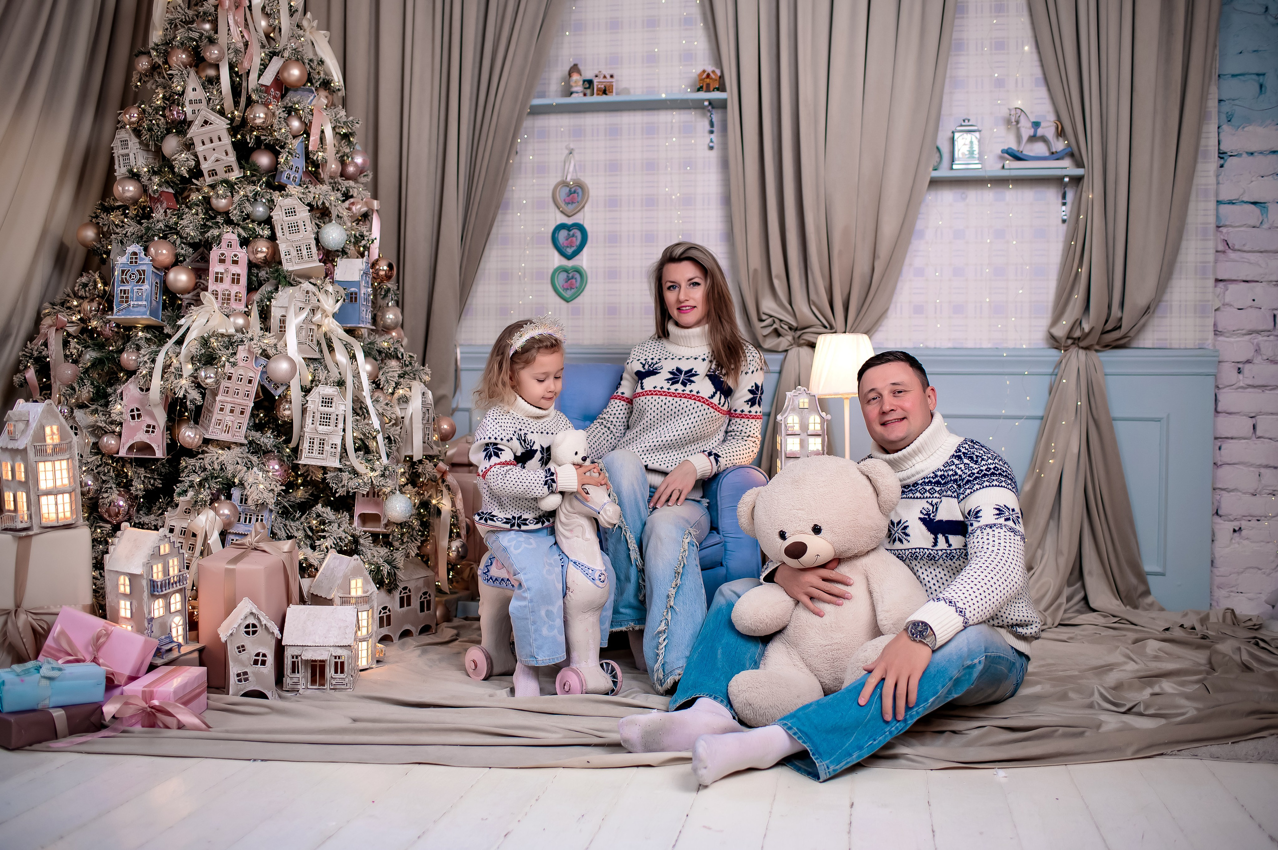 Новогодние съемки. Семейный и детский фотограф в Краснодаре Ольга Осинцева