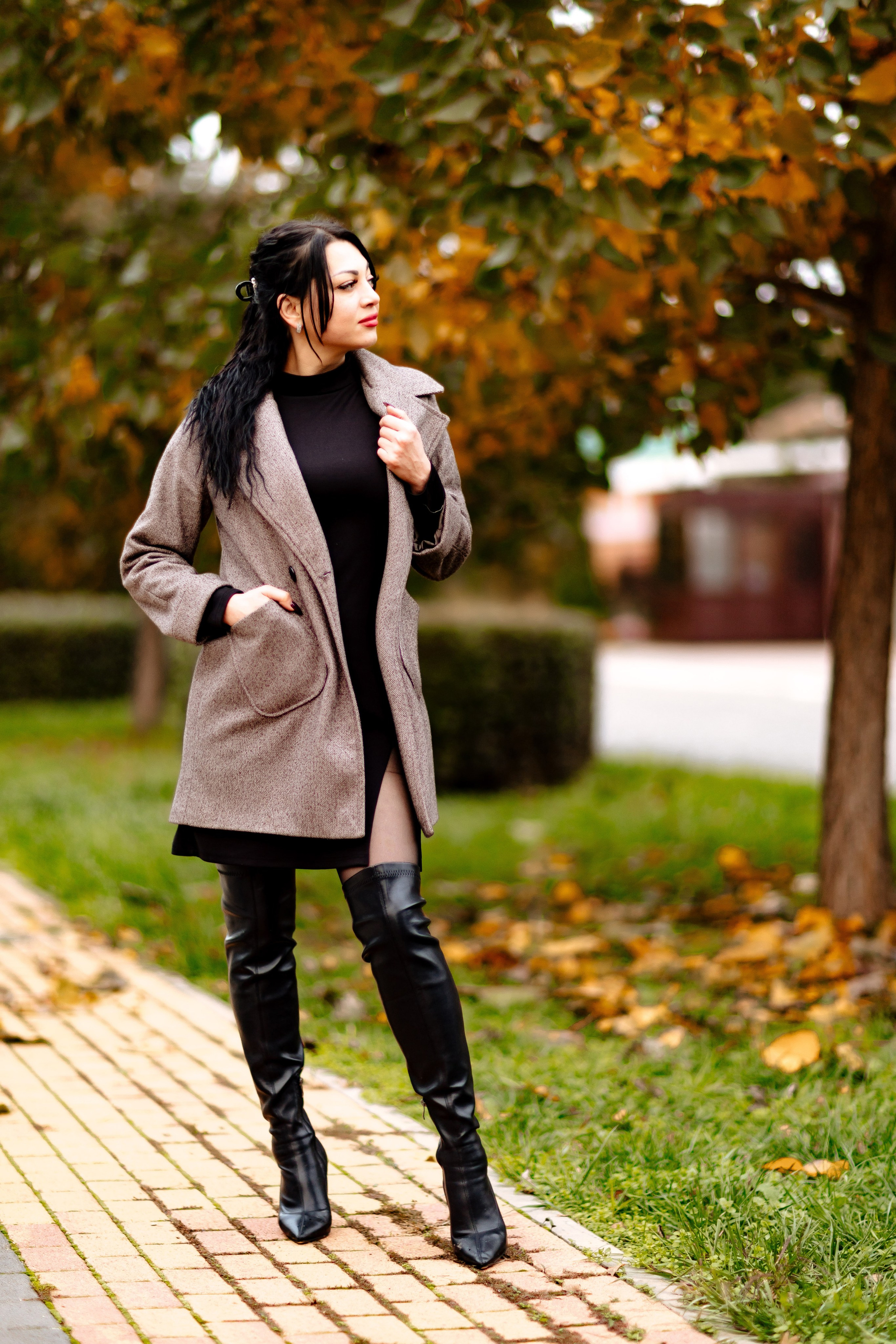 Осень. Профессиональный фотограф и видеооператор