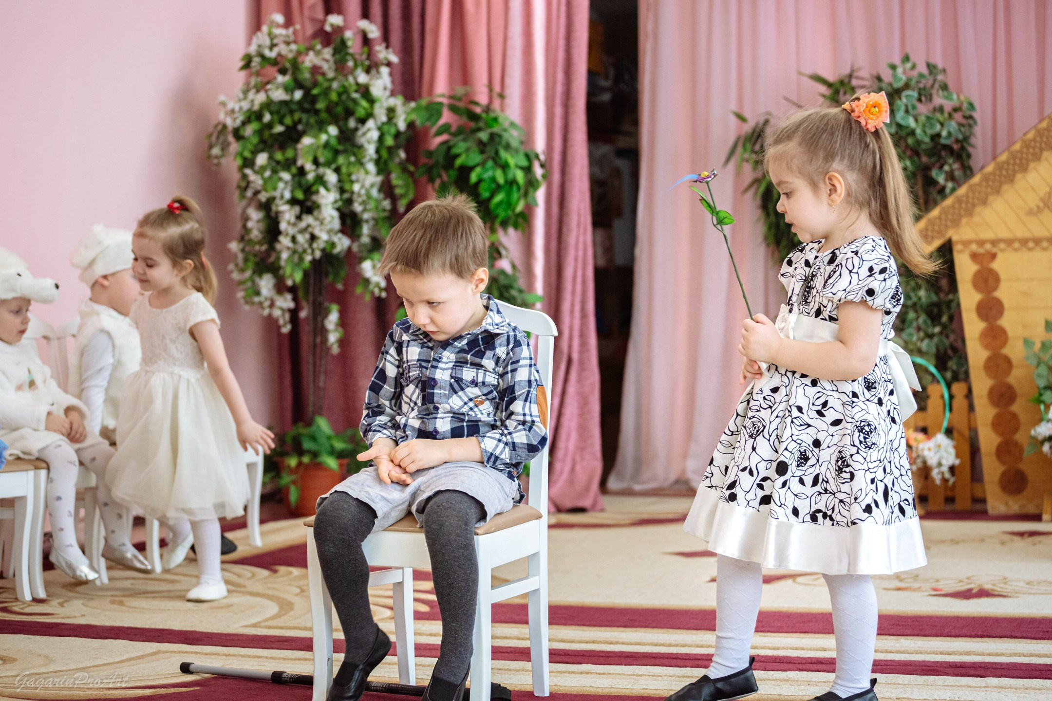 Репортажная съёмка в саду на праздник. GagarinProArt