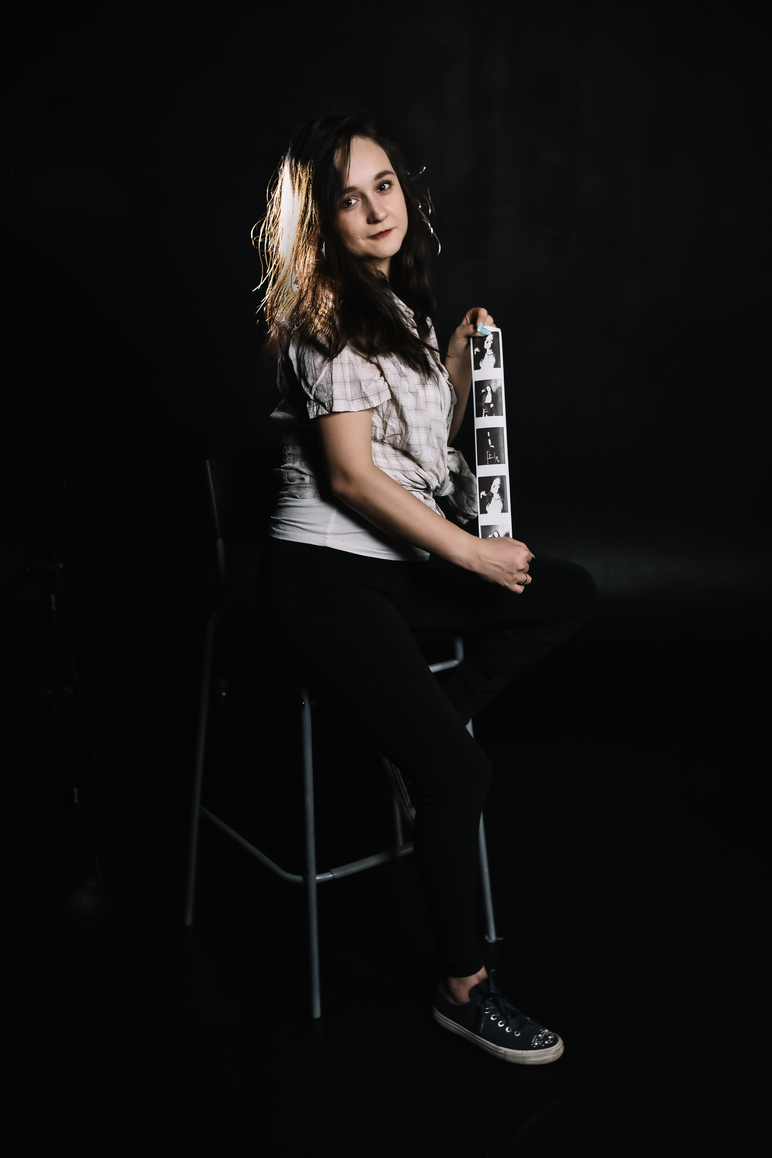 Мария. Эксперимент с чековой камерой. Фотограф Регина Крикунова г. Красноярск