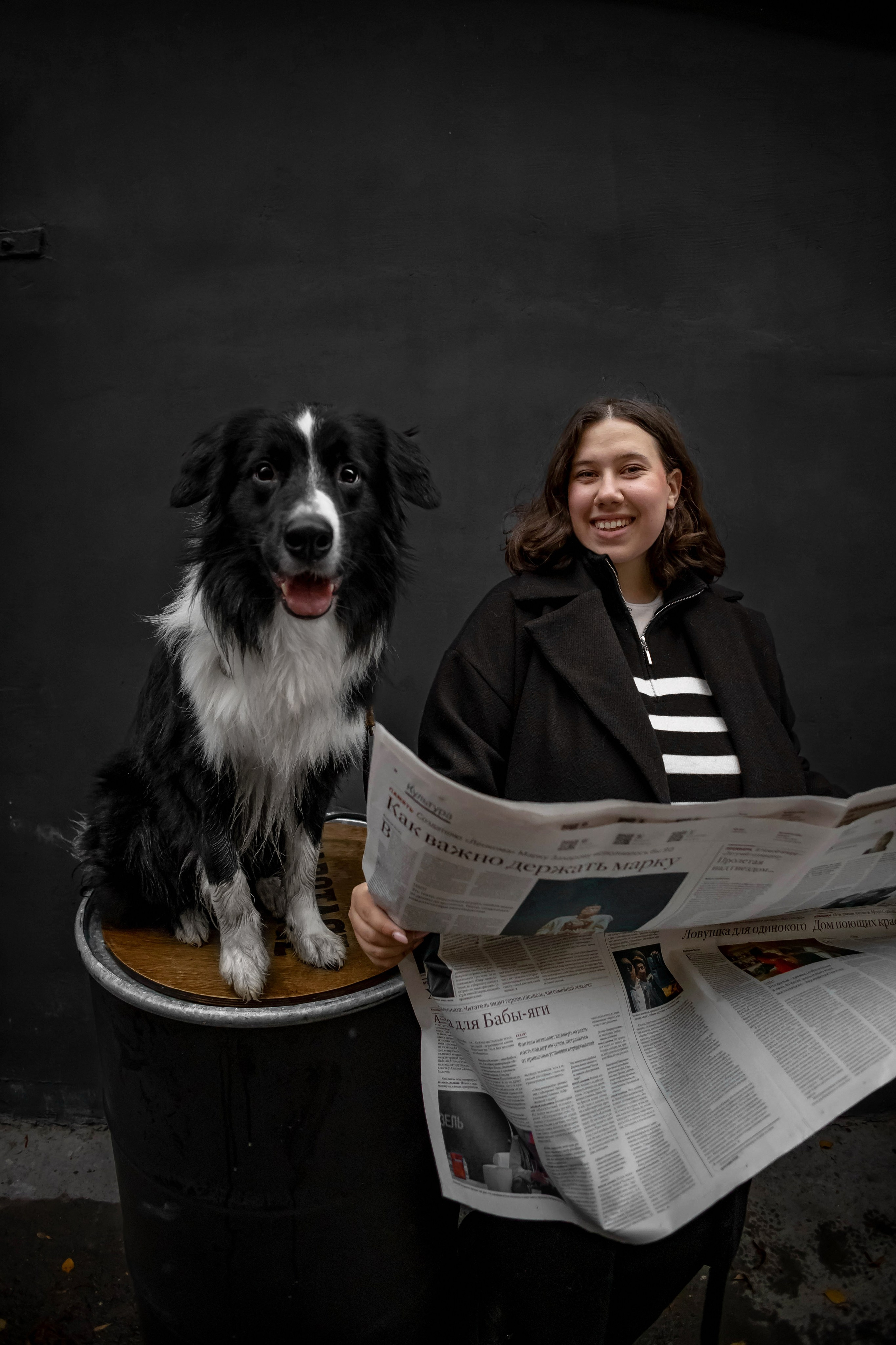 Мария и Пампкин. Https://moshkovaphoto.ru/