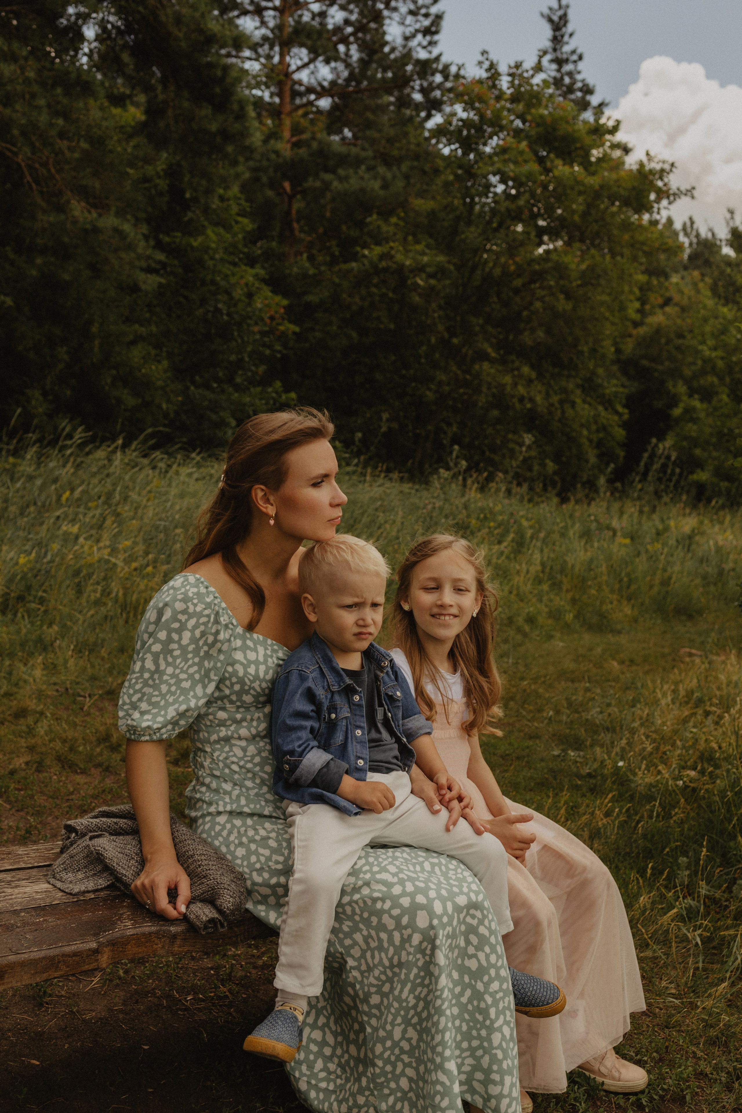 В Донском лесу. Семейный лайфстайл фотограф в г. Липецк