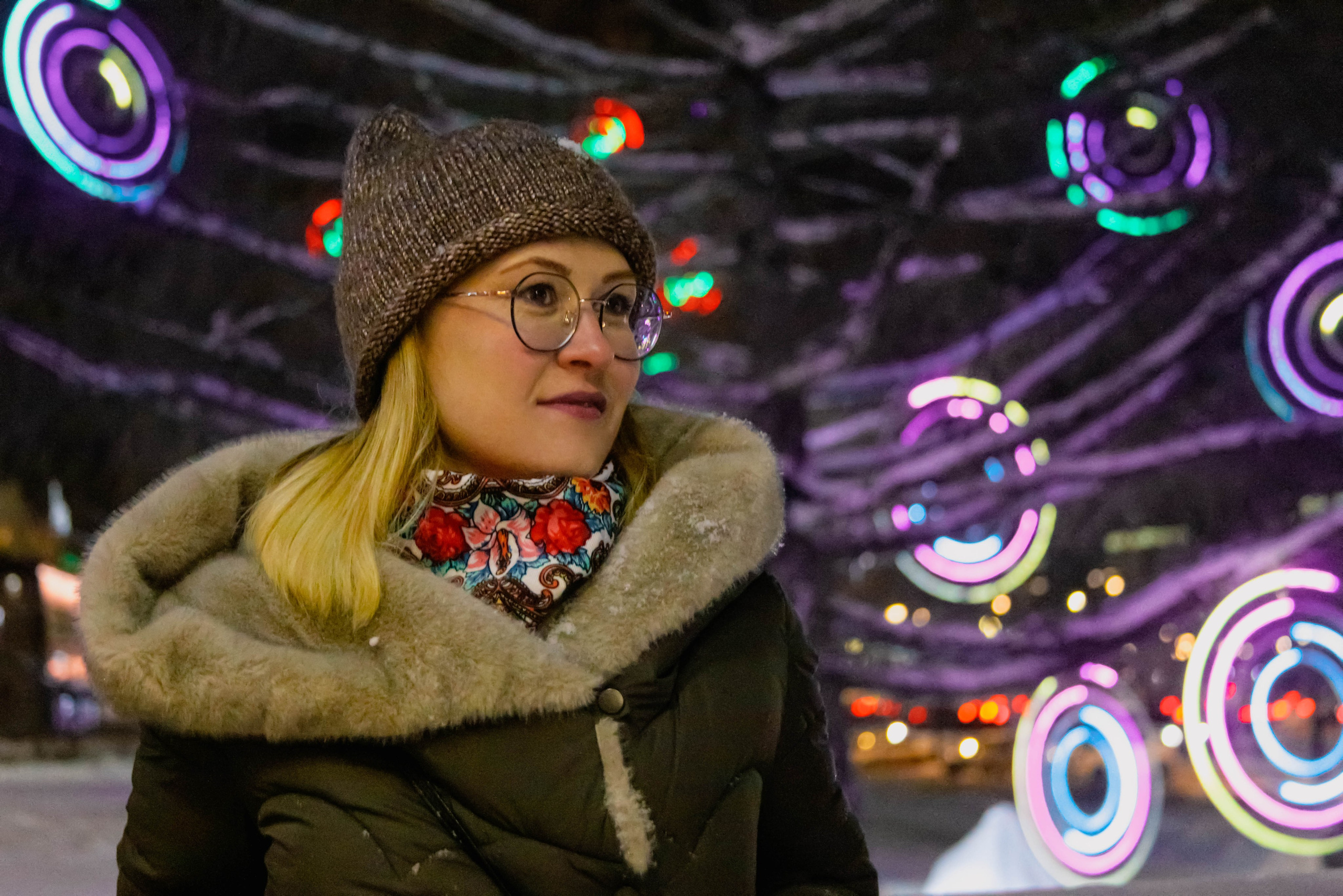 Новогодняя фотосессия с Машей. Фотограф Пермь. Фотосессия в фотостудии Перми и на свежем воздухе