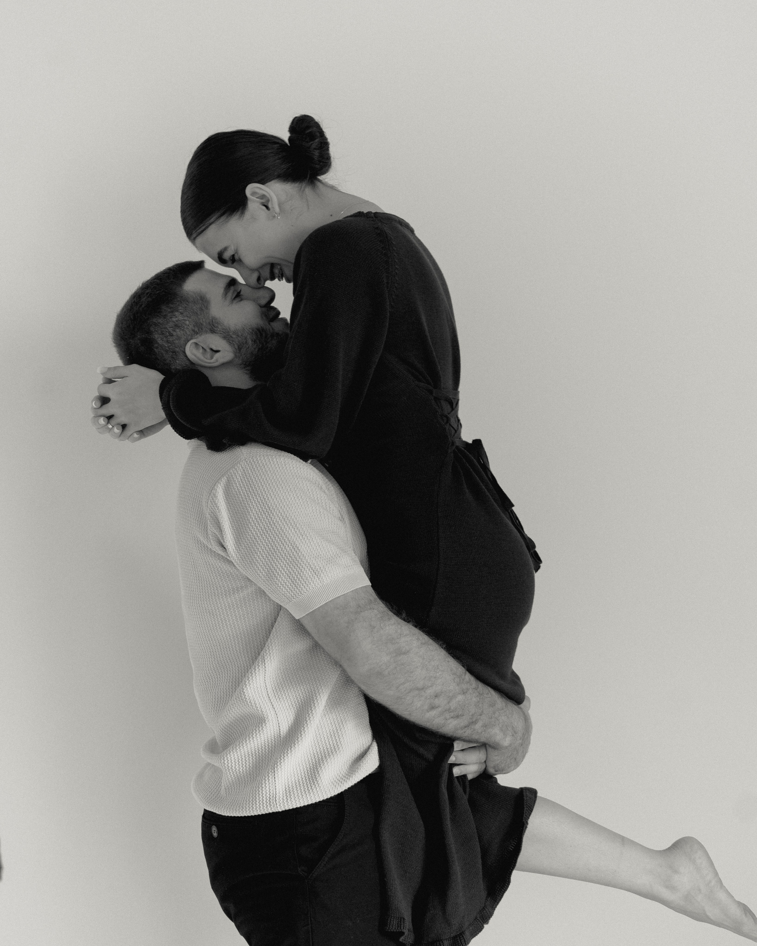 Лав стори новогодняя в студии Modo