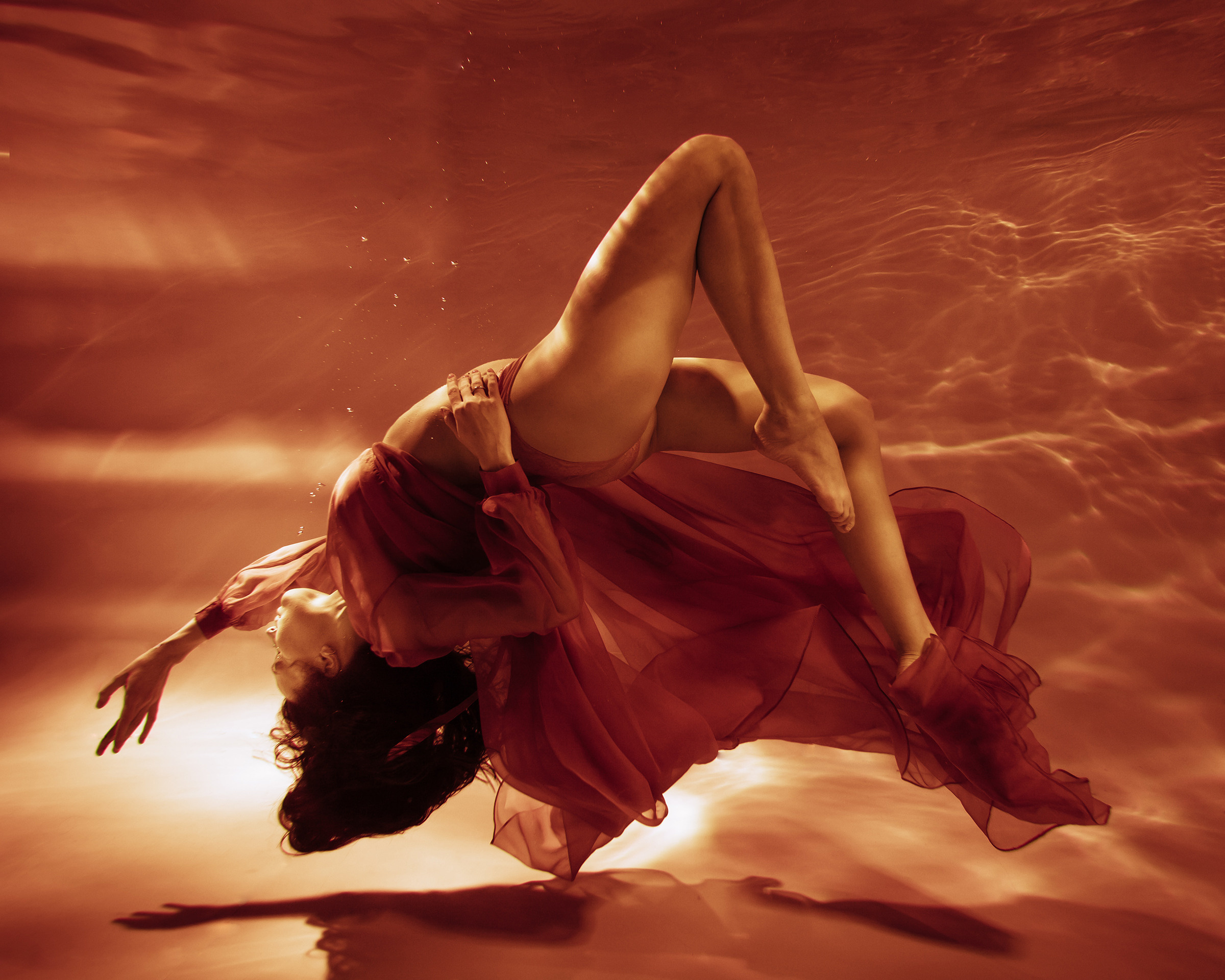 Фотосессия под водой в Санкт-Петербурге