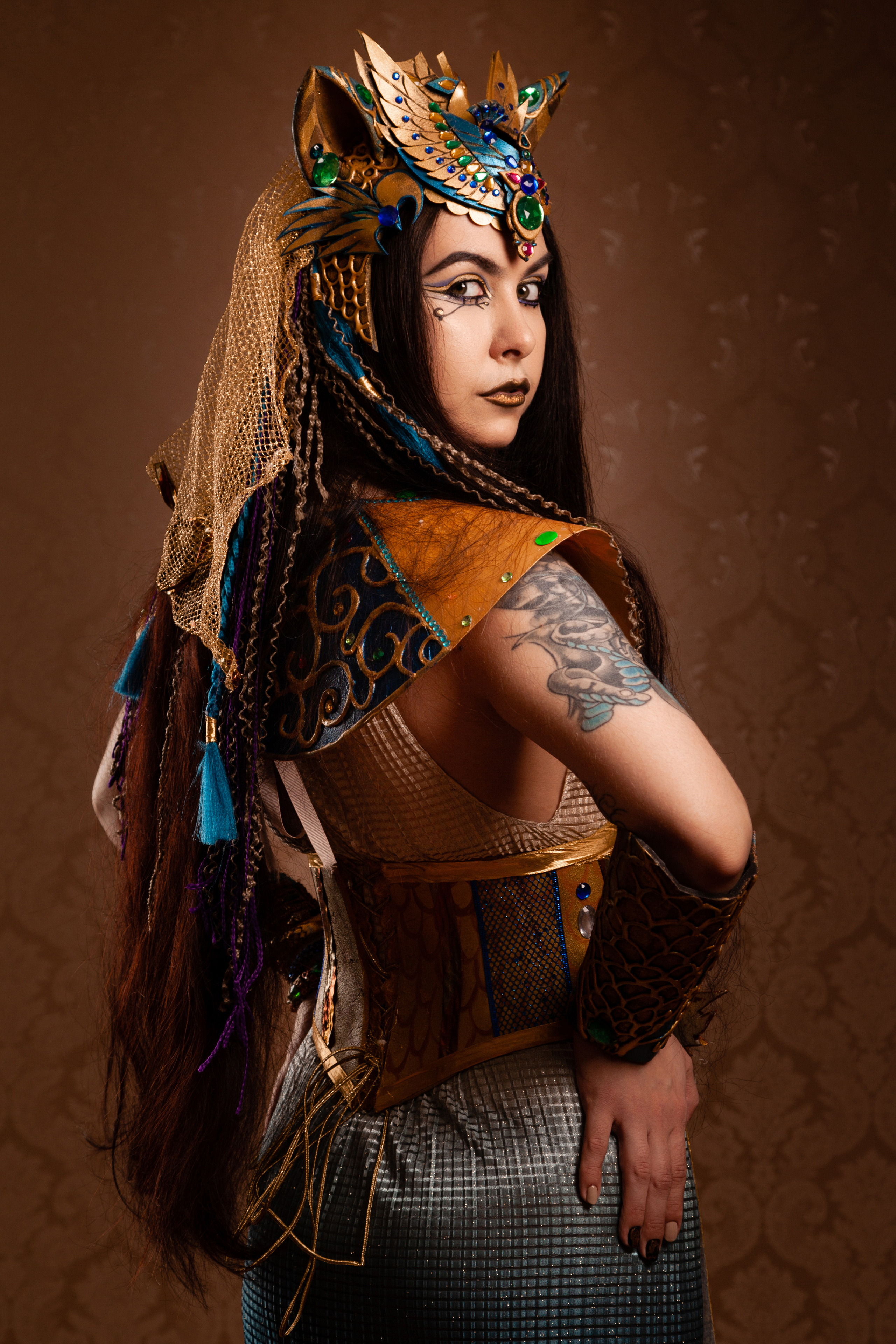 Фото в стиле Богини Египта в Санкт-Петербурге