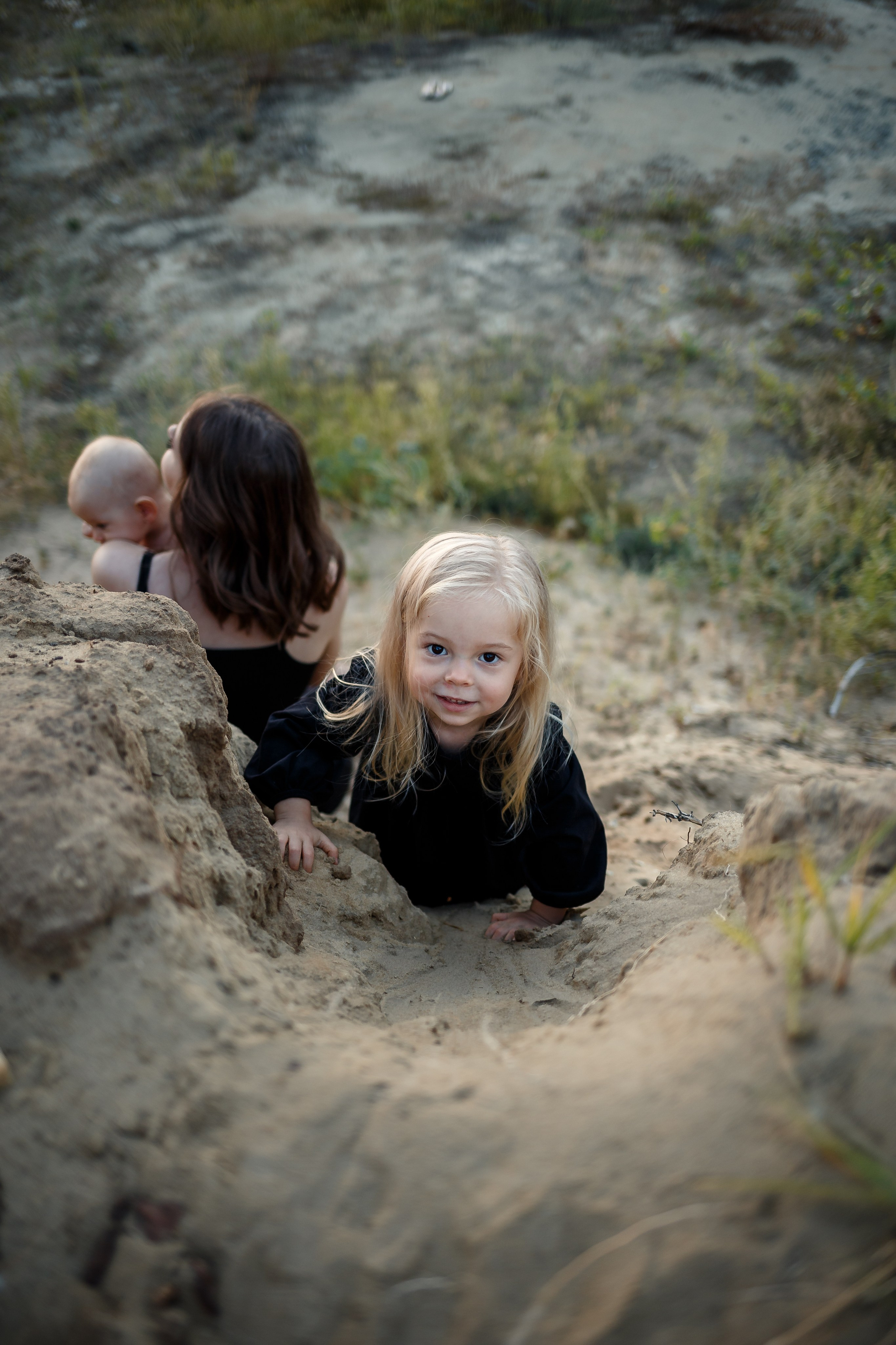 Закат в карьере. Семейный фотограф в Саратове Юлия Охотникова