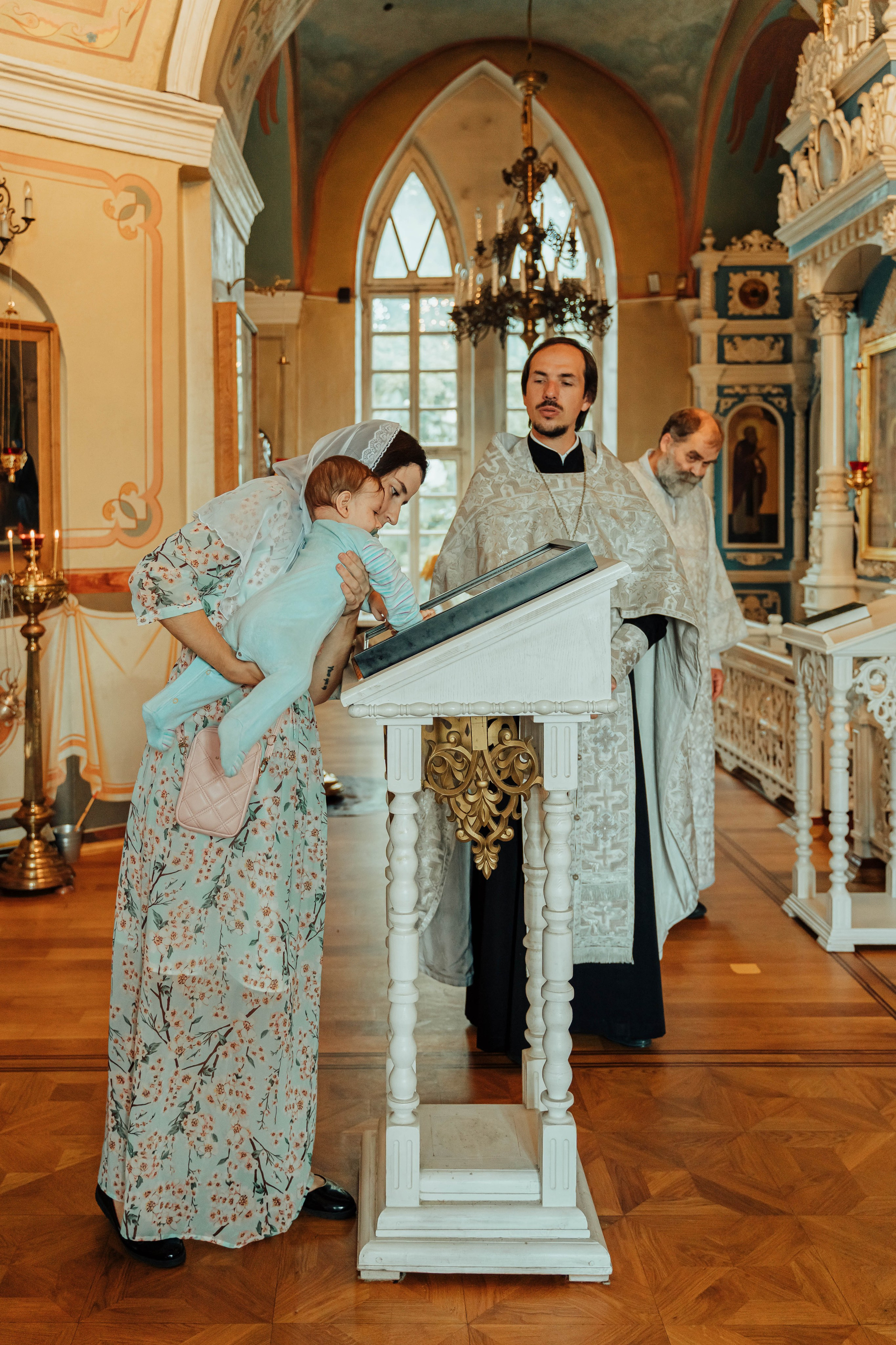 Крещение Никиты. Фотограф Елизавета Савина