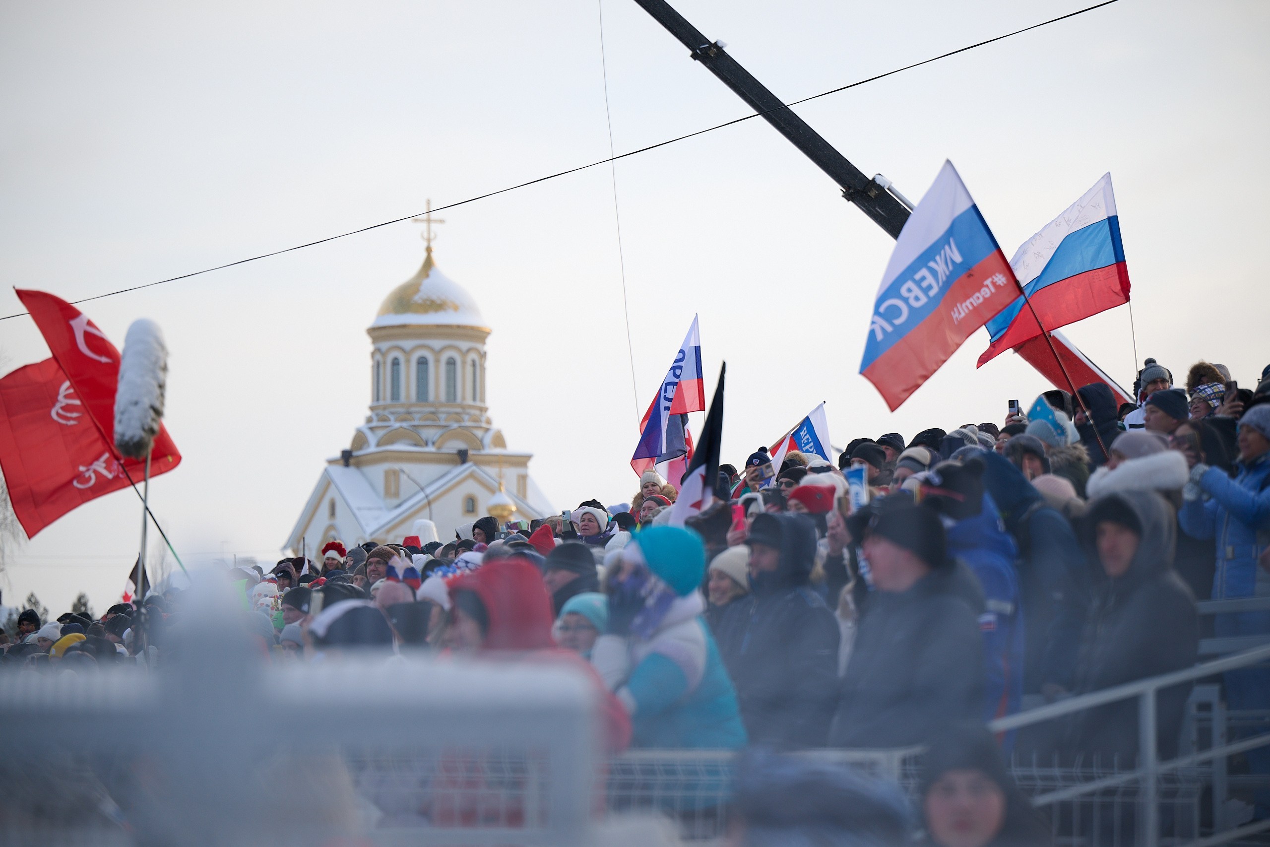 Биатлон. Чемпионат России — 2024/2025, 3-й этап, Ижевск. Спринт. Мужчины. Спортивный репортажный фотограф в Ижевске Сергей Мерзляков