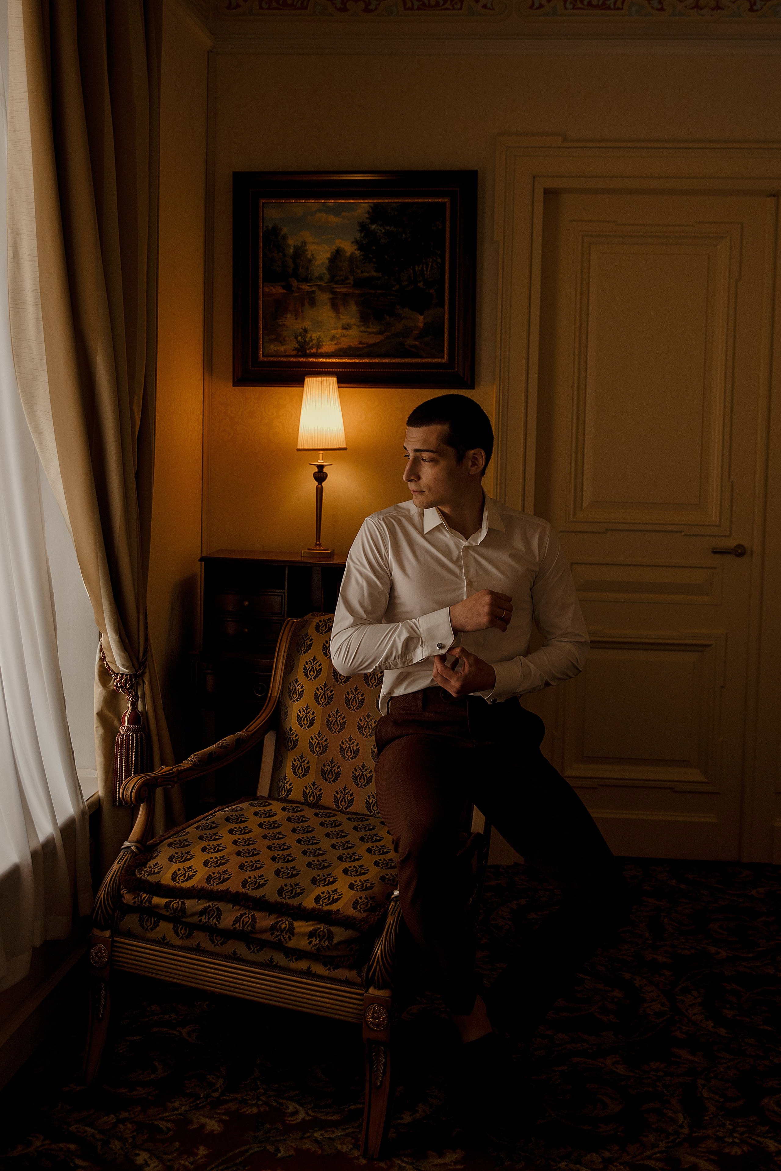 Утро в отеле Талион. Свадебный фотограф Санкт-Петербург  Москва